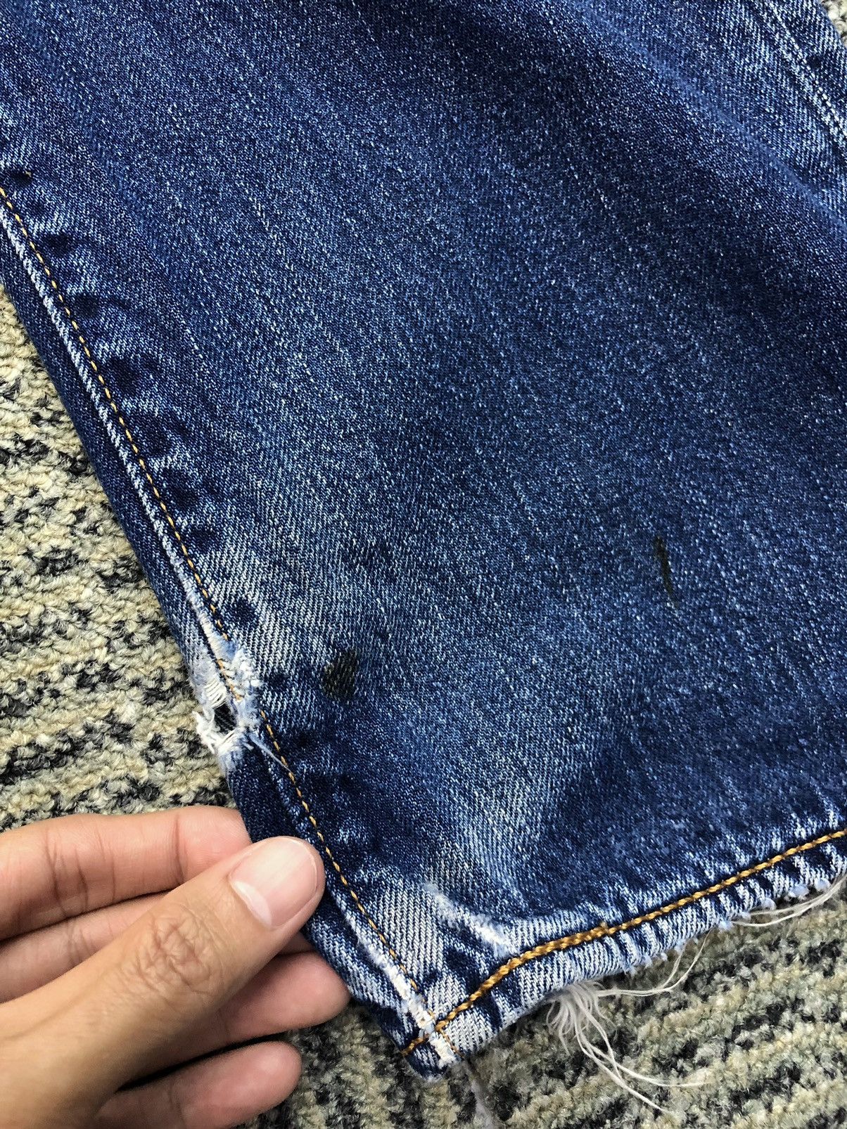 Levi's Levis 502 Faded Blue Distressed Faded Blue Jeans Size US 30 / EU 46 - 11 Thumbnail