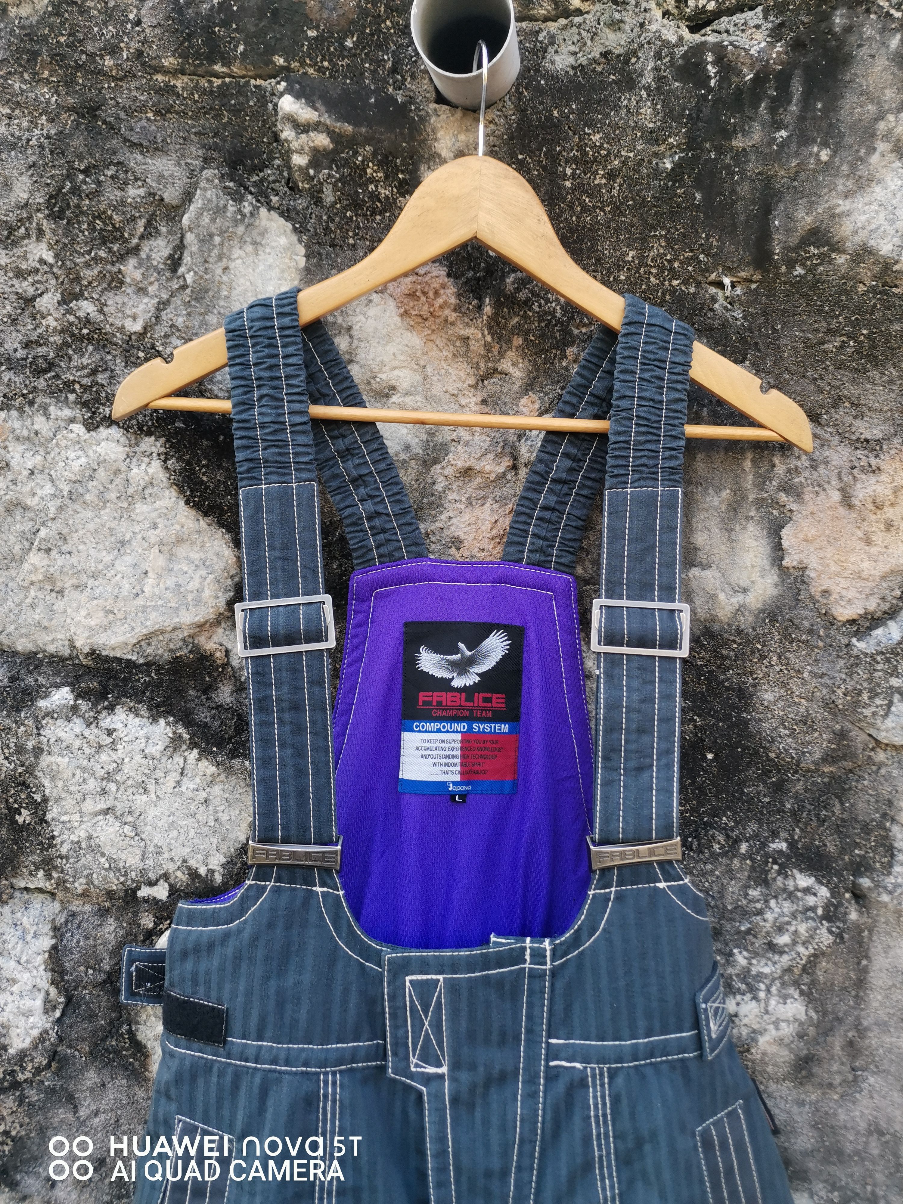 Japanese Brand Vintage Japanese Brand Fablice Skiwear Jump Suit Size US 35 - 2 Thumbnail