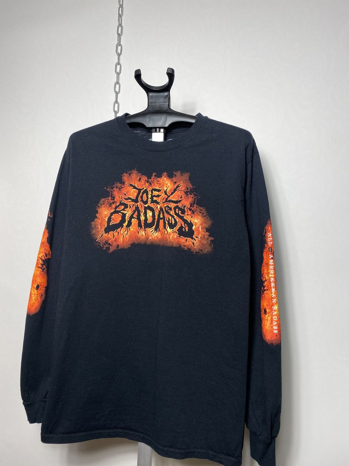 Band Tees Joey Badass All Ammerikkkan Bada$$ vip tour long sleeve Size US M / EU 48-50 / 2 - 2 Thumbnail
