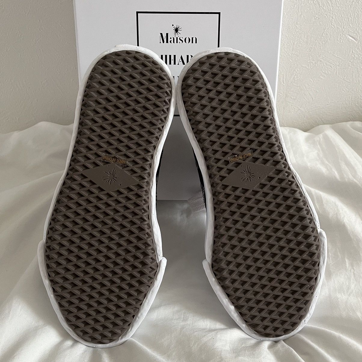 Maison MIHARA YASUHIRO MIHARA YASUHIRO shoes PETERSON OG Sole Canvas Black 42 Size US 9 / EU 42 - 4 Thumbnail