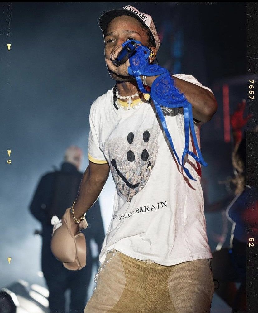 Kapital Kapital festival smiley ringer tee size 2 asap rocky Size US M / EU 48-50 / 2 - 8 Thumbnail
