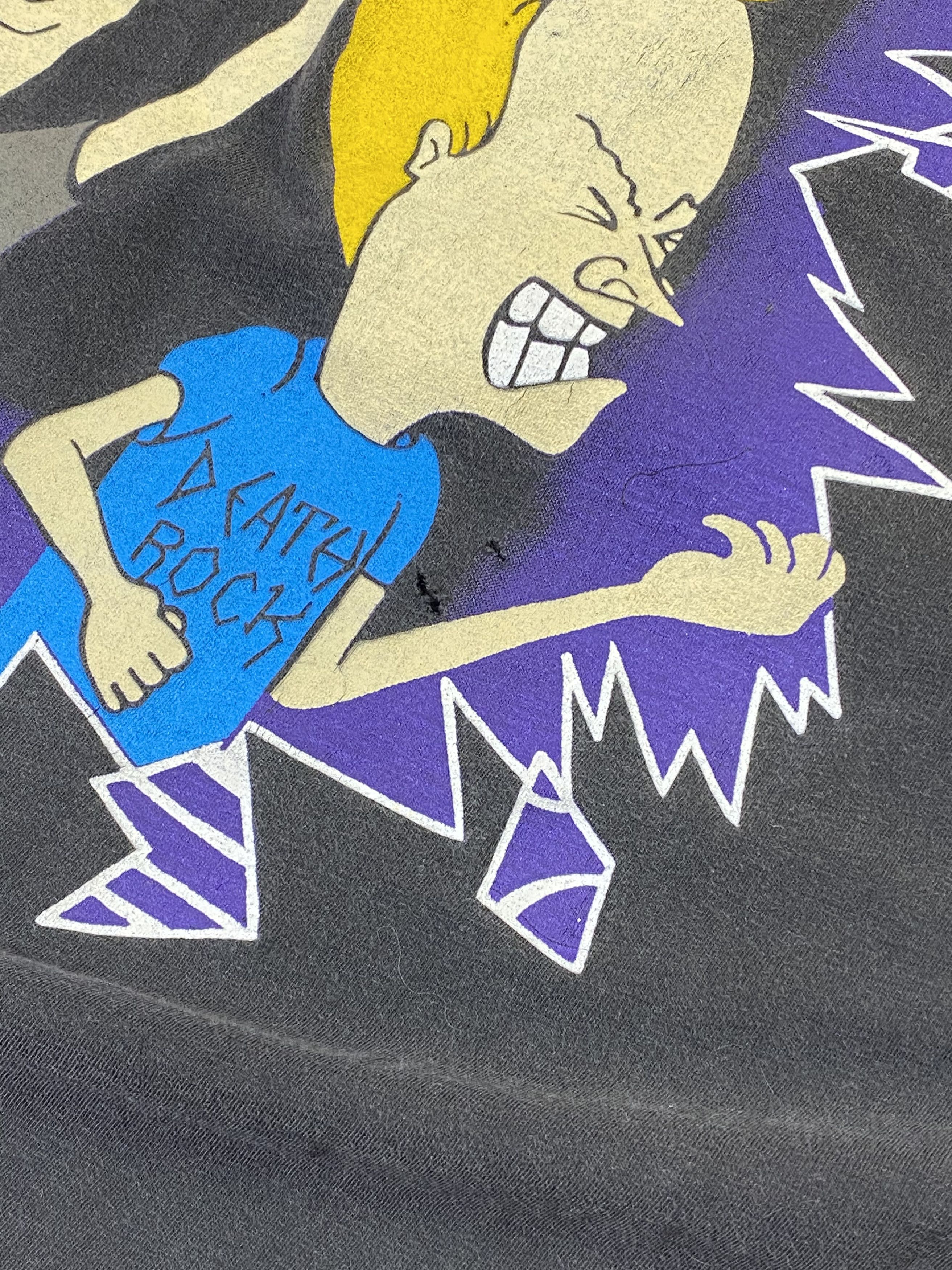 Mtv × Vintage Vintage 1993 Beavis and Butthead MTV T Shirt Single Stitch Size US XL / EU 56 / 4 - 6 Thumbnail