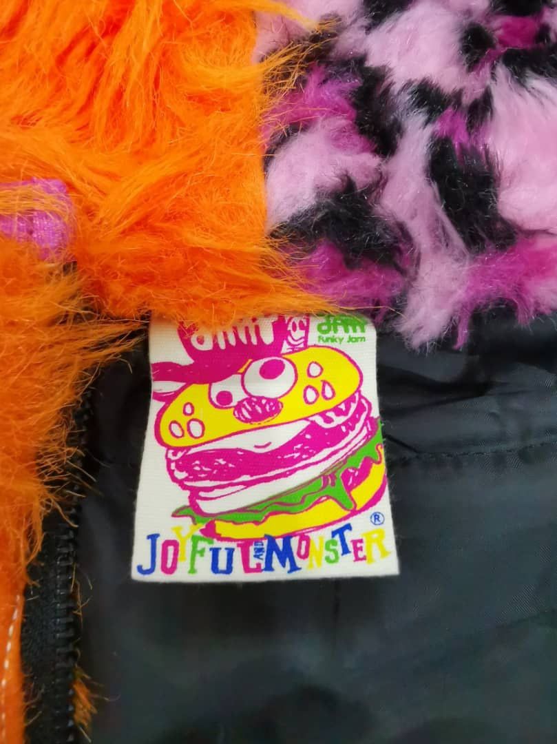 Japanese Brand Winter style Patchwork Jacket By Joyful & Monster #cw21 Size US M / EU 48-50 / 2 - 3 Thumbnail