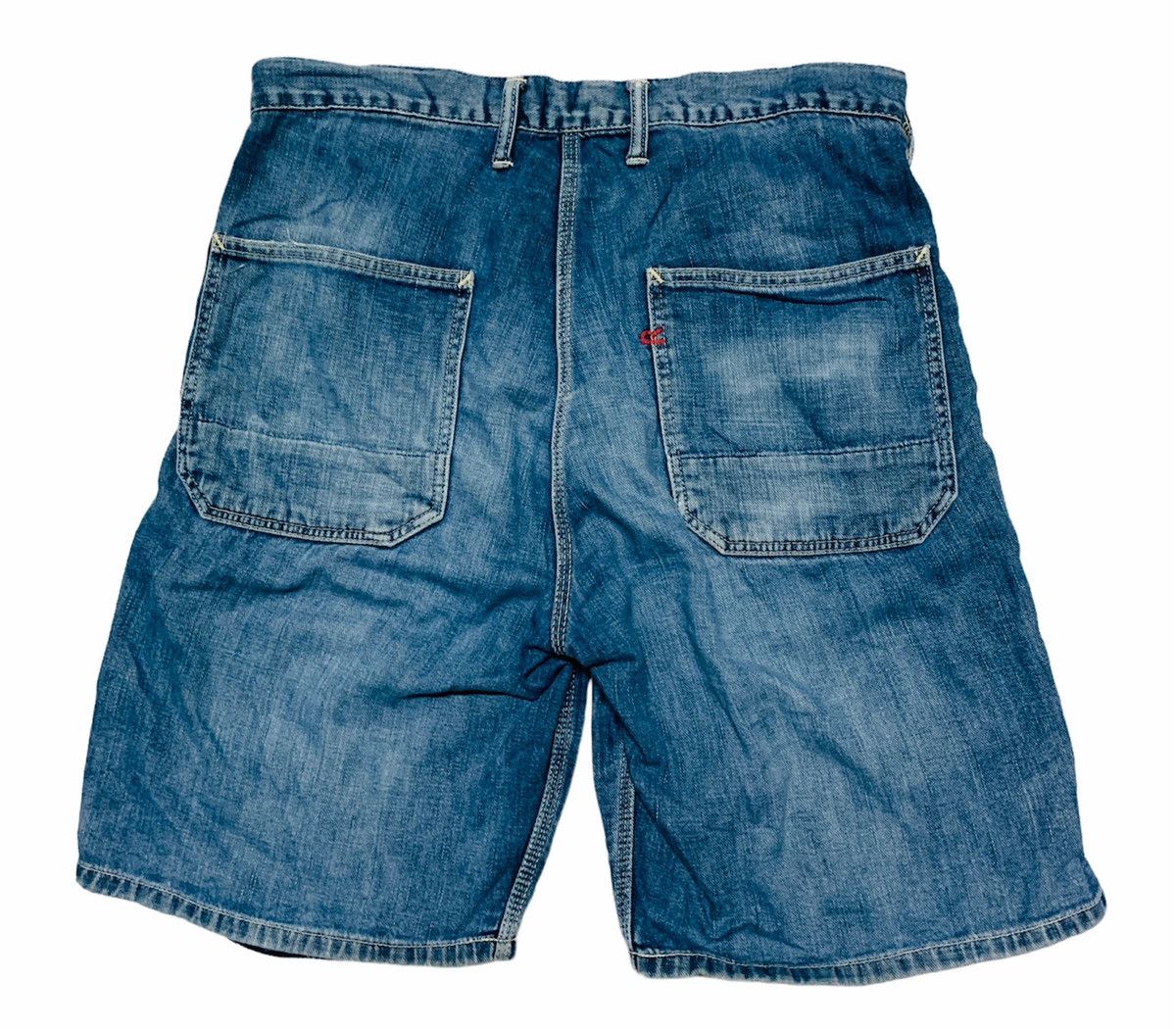 45rpm × Japanese Brand 45rpm JAPAN SHORTS DISTRESSED DENIM MADE IN JAPAN Size US 34 / EU 50 - 1 Thumbnail