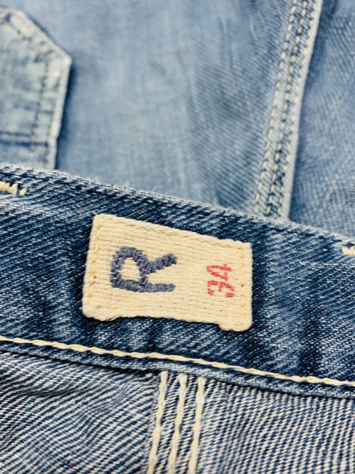 45rpm × Japanese Brand 45rpm JAPAN SHORTS DISTRESSED DENIM MADE IN JAPAN Size US 34 / EU 50 - 5 Thumbnail