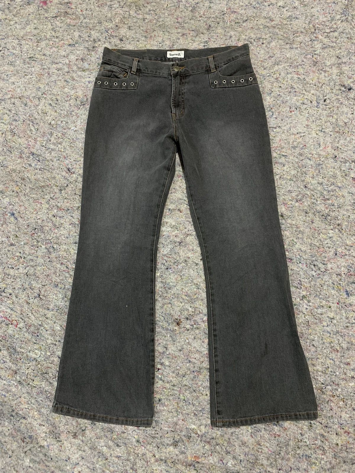Issey Miyake 🖤BLACFRIDAY🖤Vintage kansai flared jeans Size 32" / US 10 / IT 46 - 1 Thumbnail