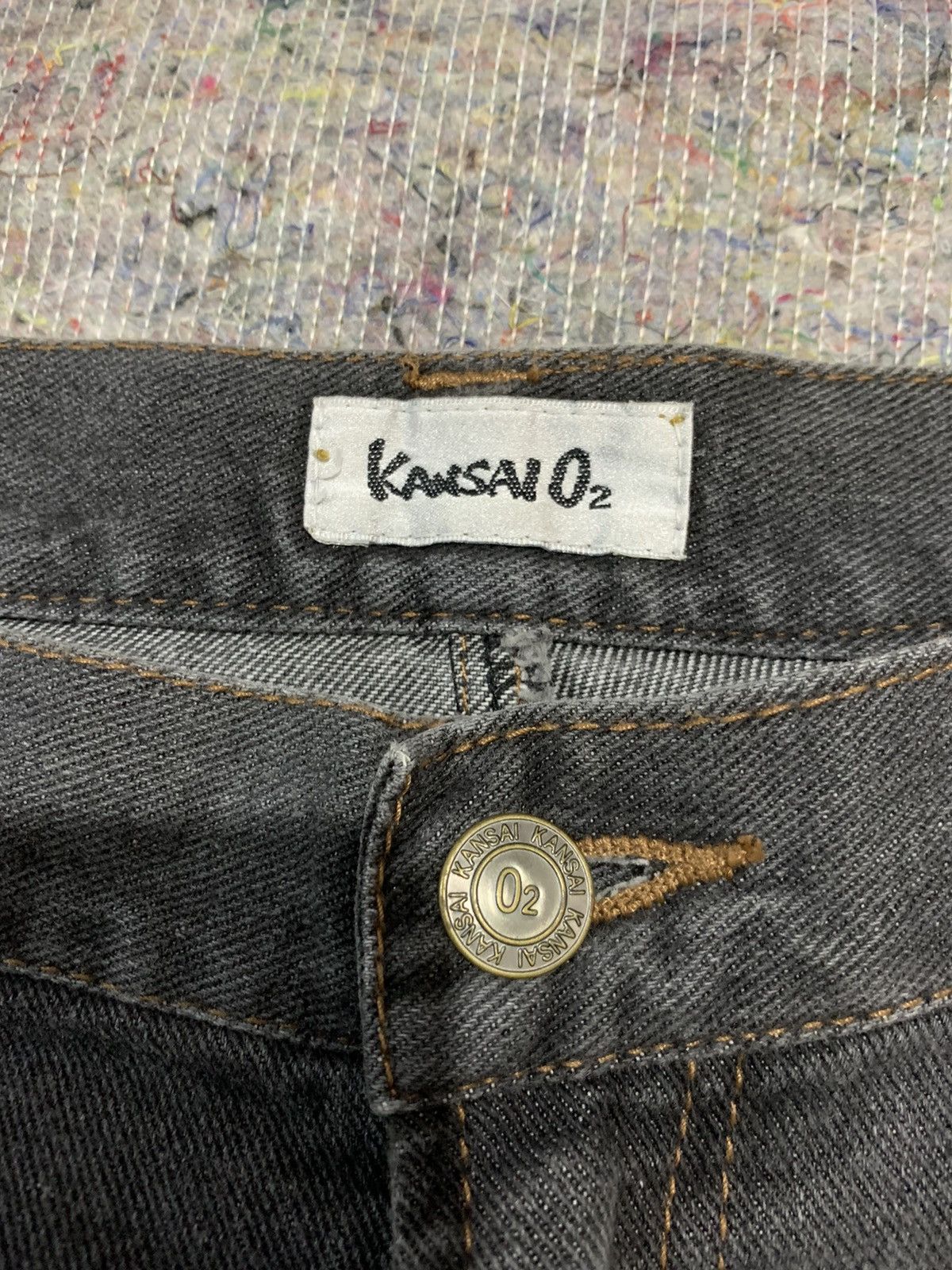 Issey Miyake 🖤BLACFRIDAY🖤Vintage kansai flared jeans Size 32" / US 10 / IT 46 - 6 Thumbnail