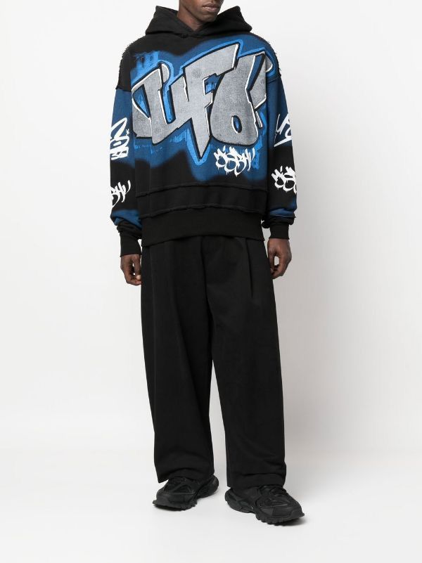 Designer × Misbhv MISBHV X UFO361 BLACK HOODIE PRINT Size US L / EU 52-54 / 3 - 1 Thumbnail