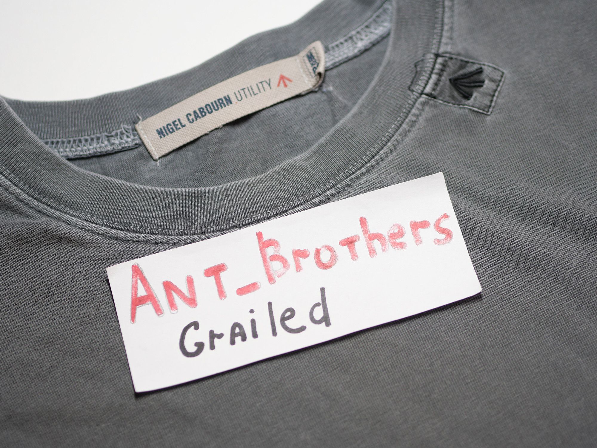 Nigel Cabourn Nigel Cabourn Utility cotton t-shirt Size US M / EU 48-50 / 2 - 6 Thumbnail