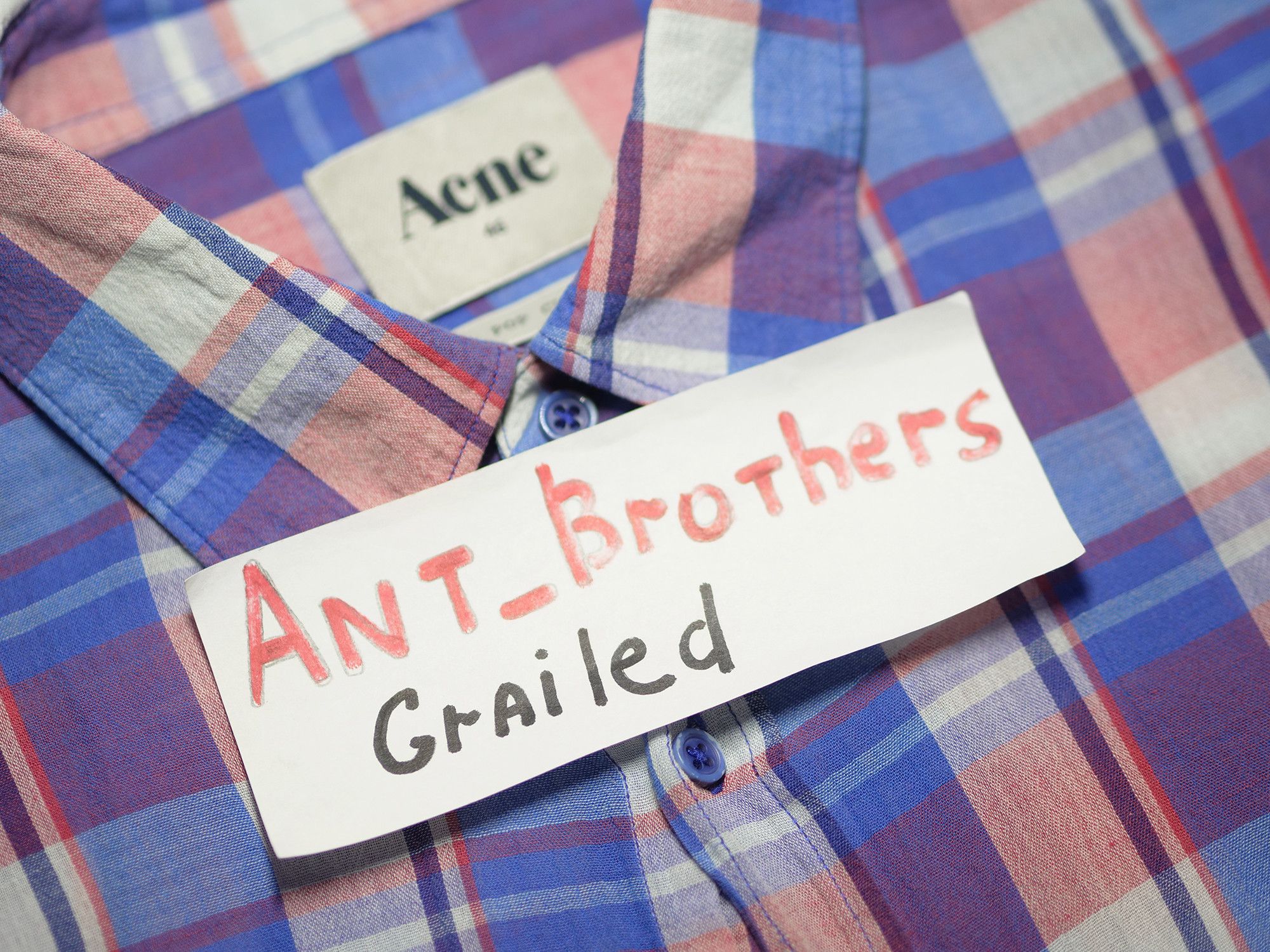 Acne Studios Acne Studios shirt Size US S / EU 44-46 / 1 - 6 Thumbnail