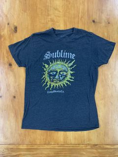 Sublime Band Tee Vintage Retro Distressed Crop Top, Short Sleeve Crop – CM  DYED