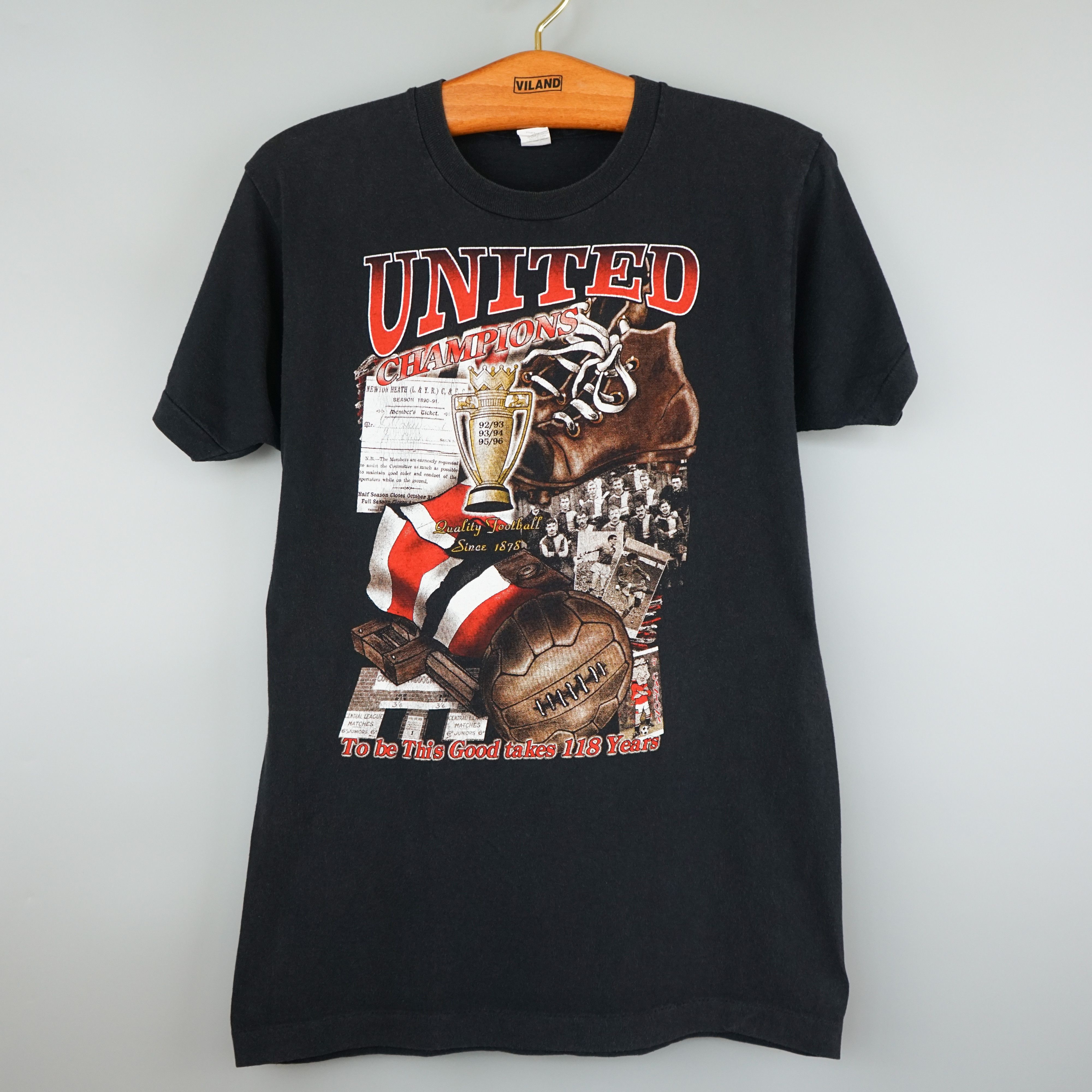 Chelsea Soccer × Vintage Vintage Double Untitled Champions t shirt Size US S / EU 44-46 / 1 - 1 Thumbnail