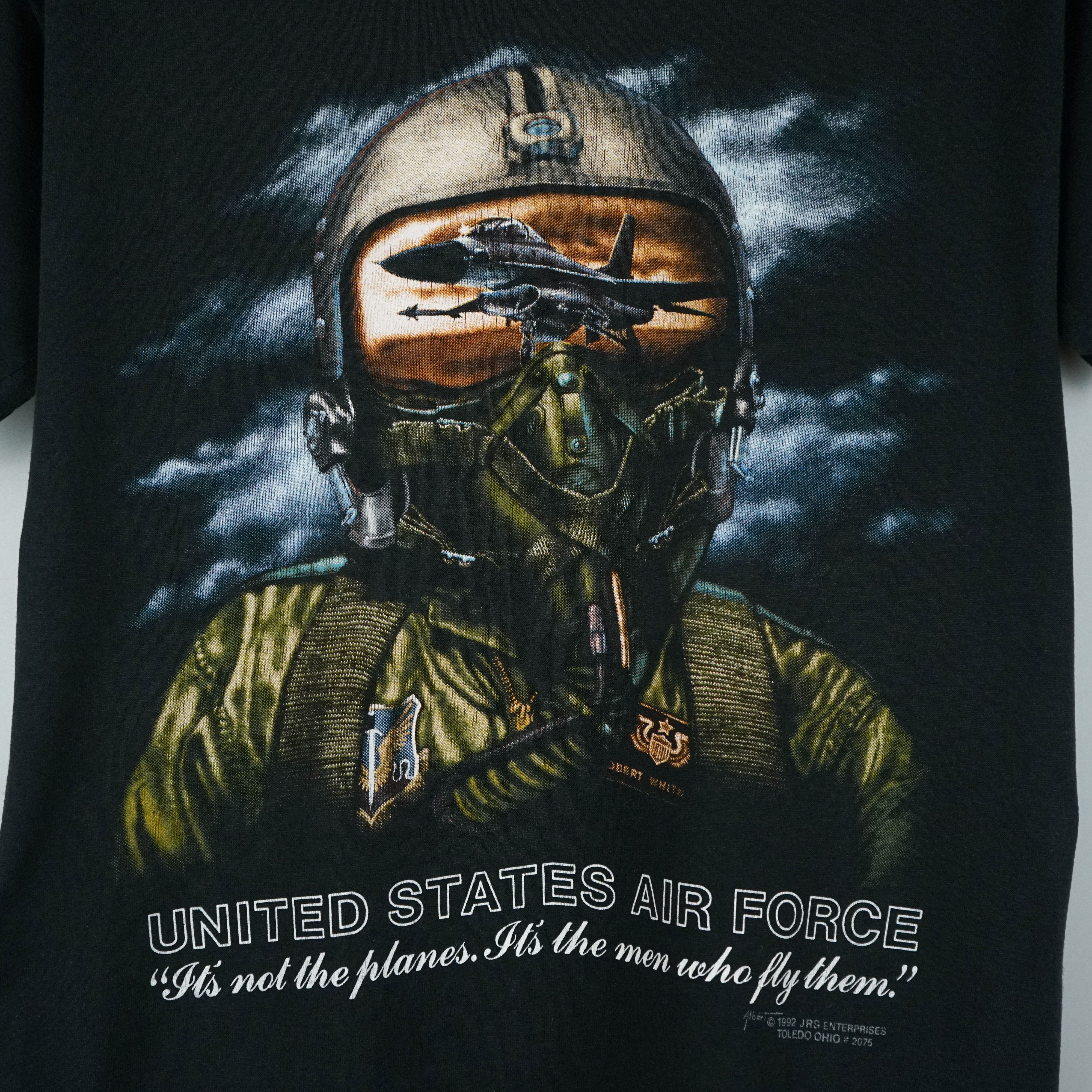 Vintage 1992 United States Airforce t shirt Size US S / EU 44-46 / 1 - 2 Thumbnail