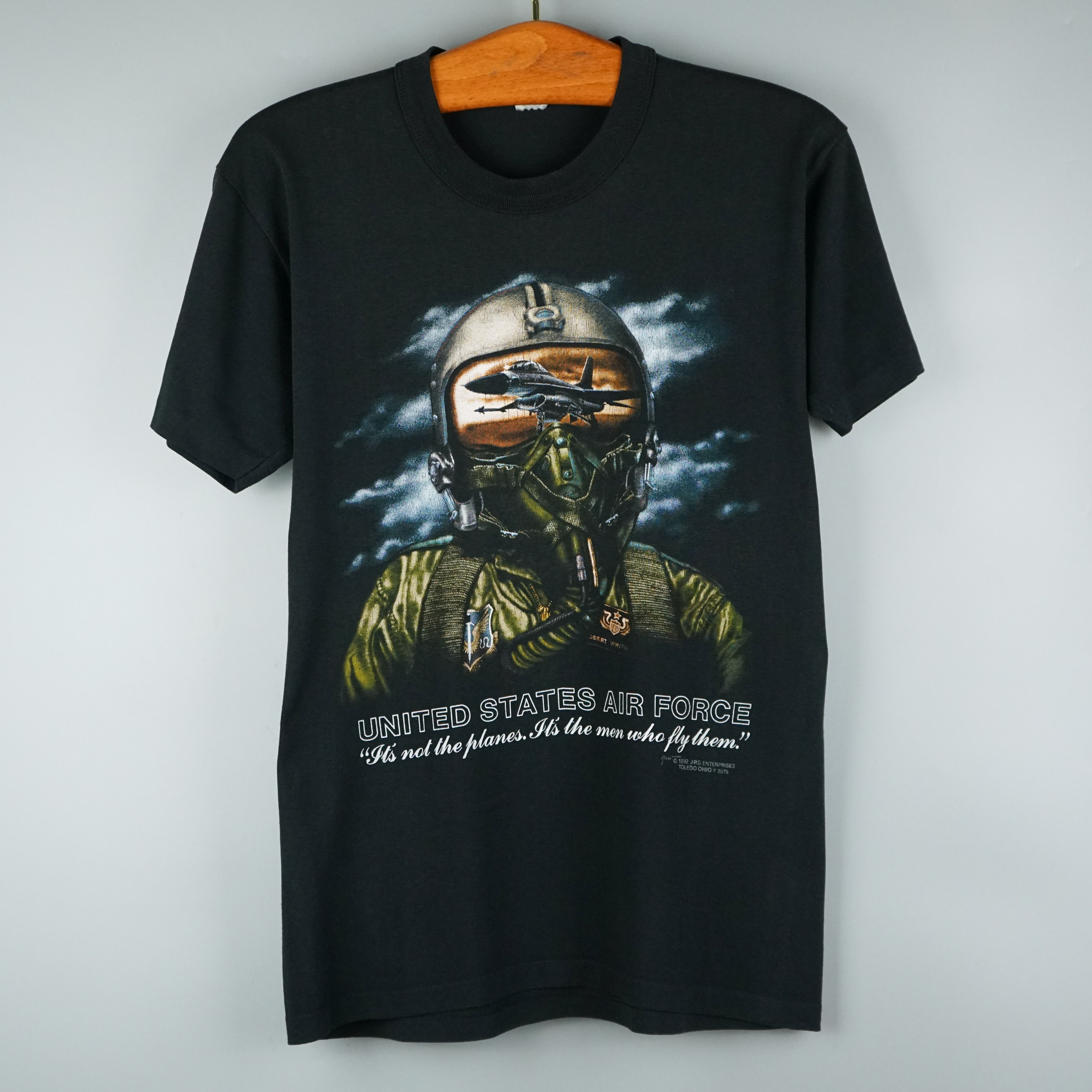 Vintage 1992 United States Airforce t shirt Size US S / EU 44-46 / 1 - 1 Thumbnail