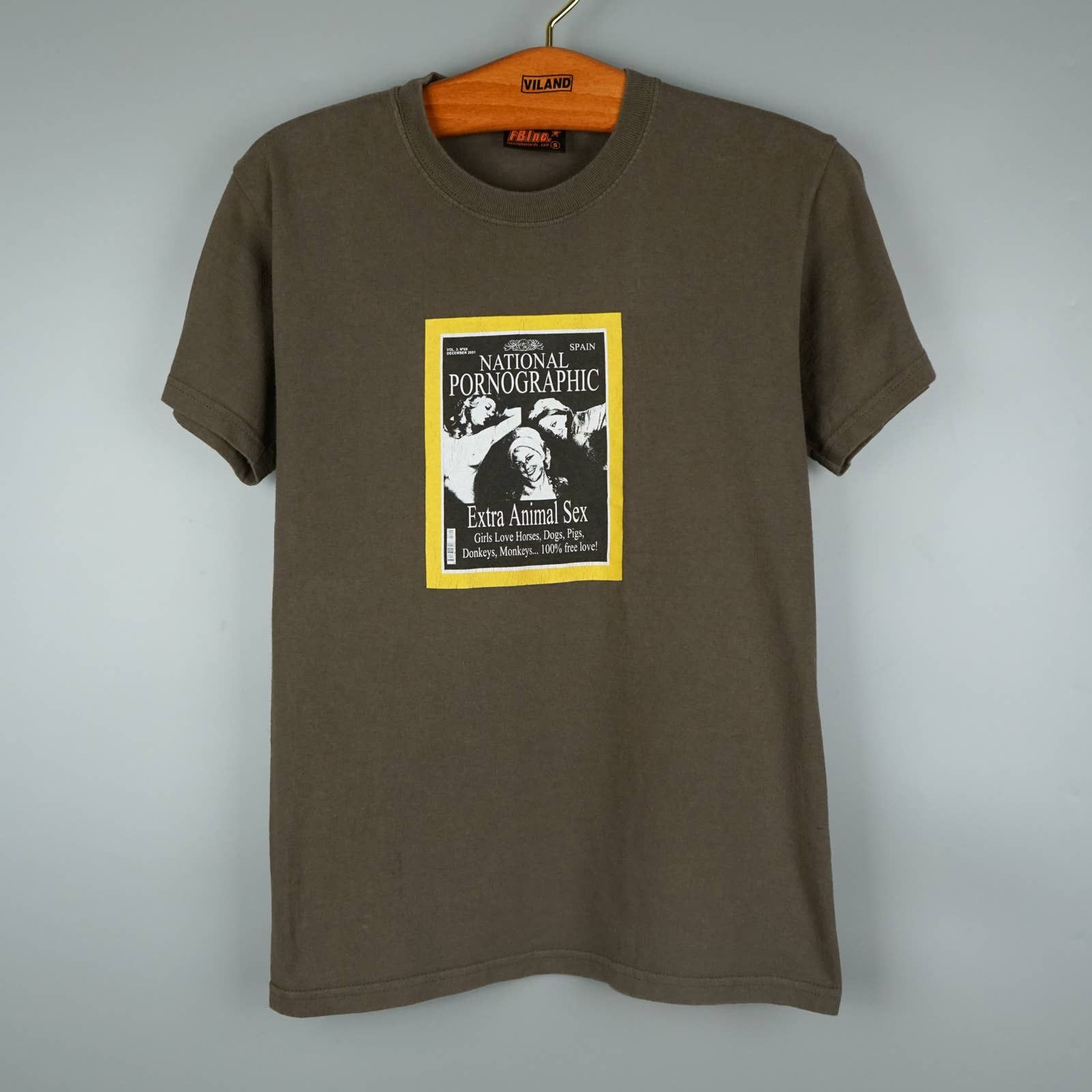 Vintage vintage National Pornographic t shirt Parody | Grailed