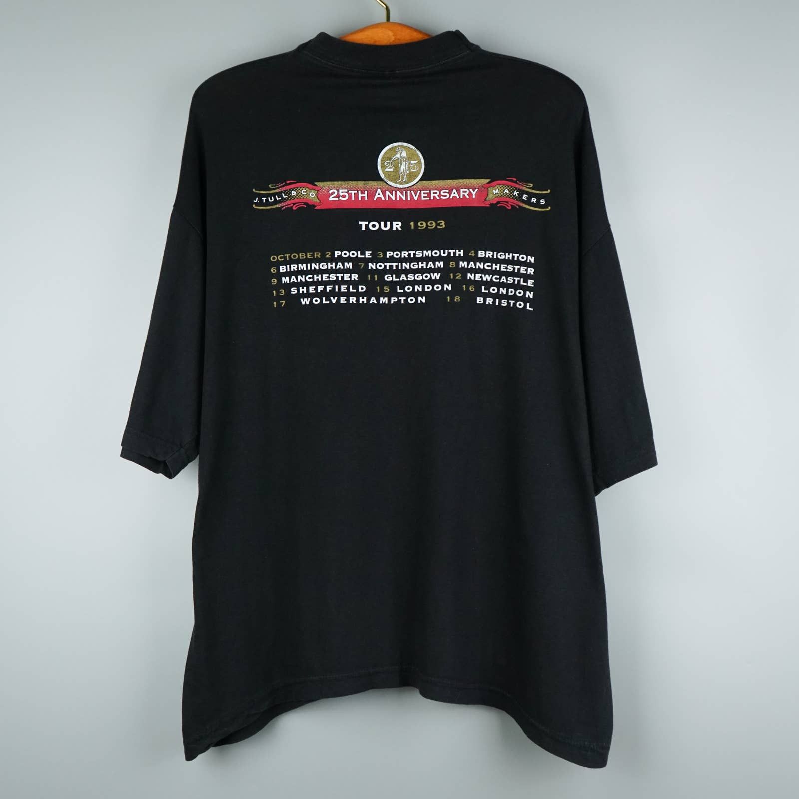 Band Tees × Vintage Jethro Tull t shirt 1993 tour Size US XXL / EU 58 / 5 - 5 Thumbnail