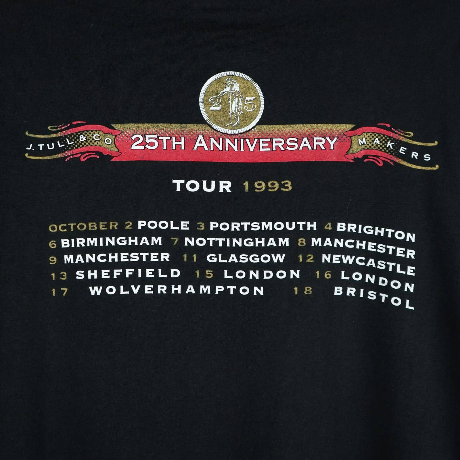 Band Tees × Vintage Jethro Tull t shirt 1993 tour Size US XXL / EU 58 / 5 - 6 Thumbnail