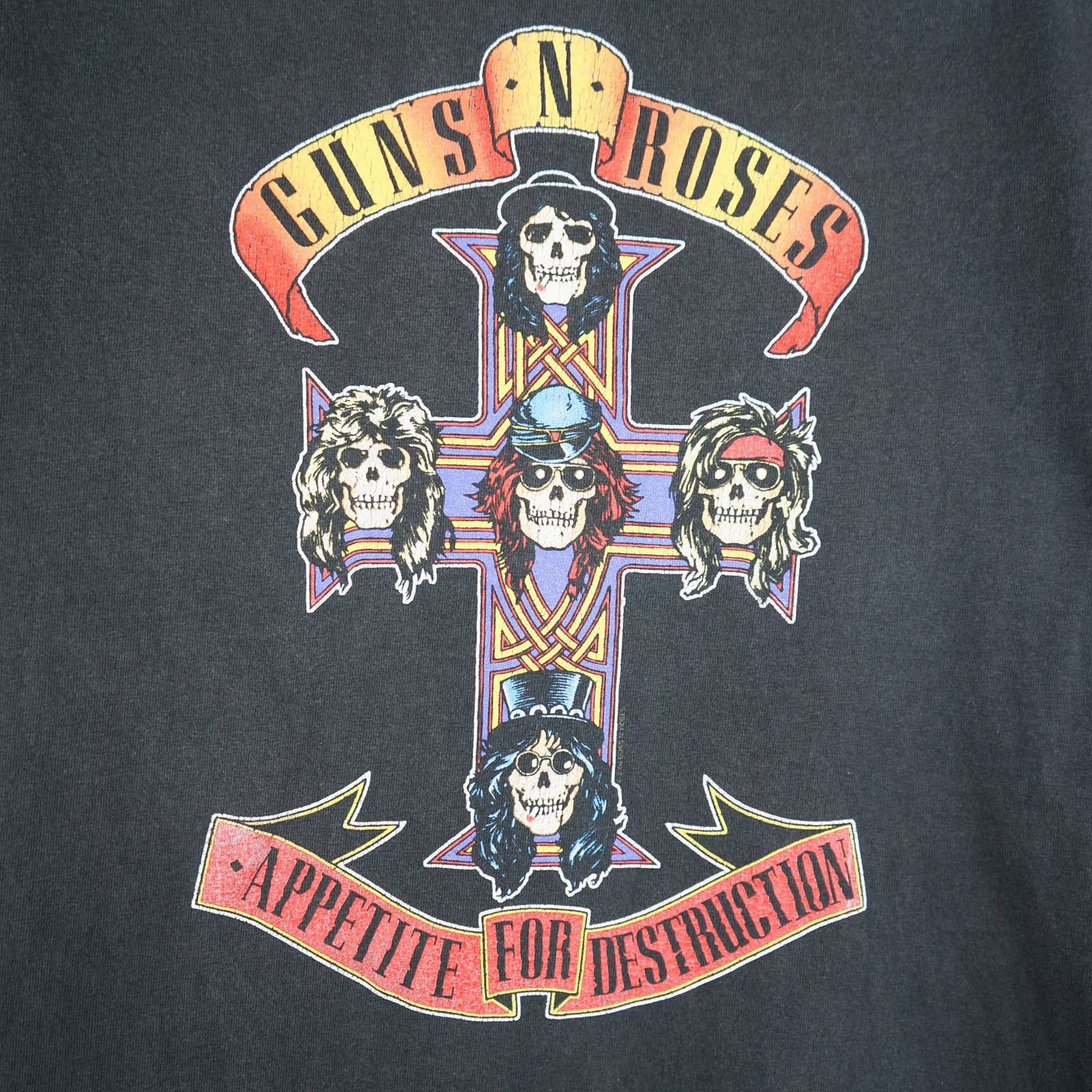 Band Tees × Vintage Vintage Guns N Roses t shirt 1990s Size US S / EU 44-46 / 1 - 2 Thumbnail