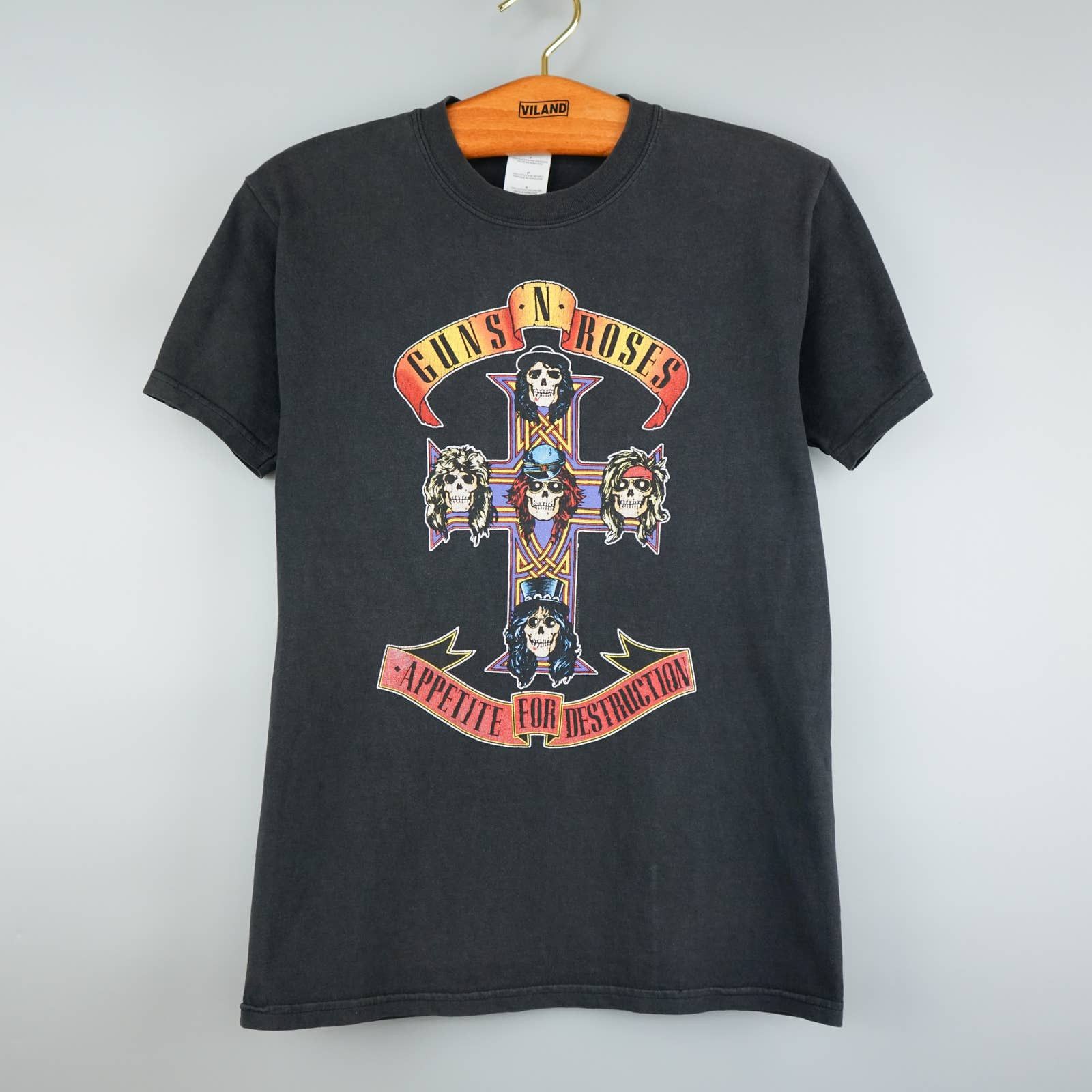 Band Tees × Vintage Vintage Guns N Roses t shirt 1990s Size US S / EU 44-46 / 1 - 1 Thumbnail