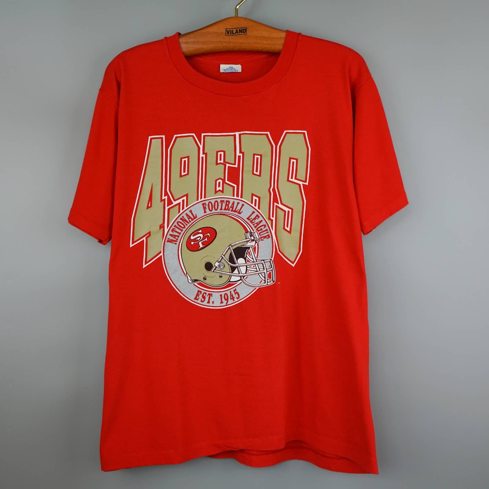 NFL × Vintage 1990s 49ers t shirt Size US XXL / EU 58 / 5 - 1 Thumbnail