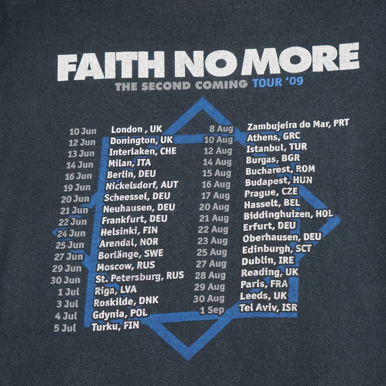 Band Tees × Vintage 2009 Faith No More Concert T-Shirt Size US S / EU 44-46 / 1 - 13 Thumbnail