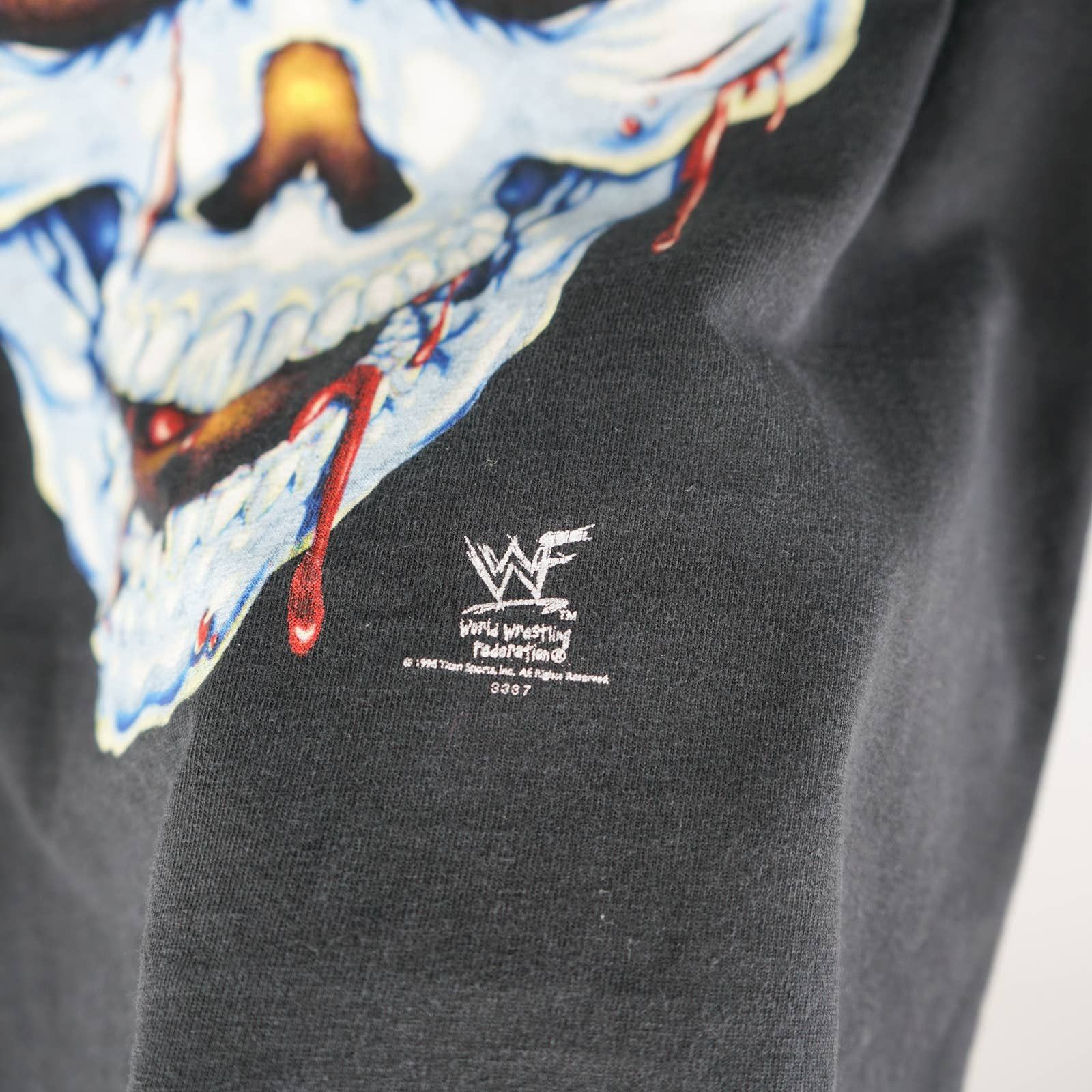 Vintage × WWF 1998 Stone Cold t-shirt Skull with blood Size US S / EU 44-46 / 1 - 5 Thumbnail