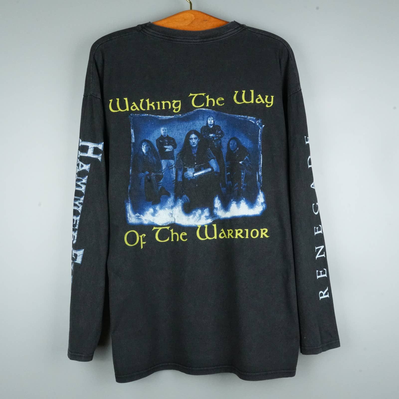 Band Tees × Vintage 2000 HammerFall t-shirt Renegade Size US XXL / EU 58 / 5 - 7 Thumbnail