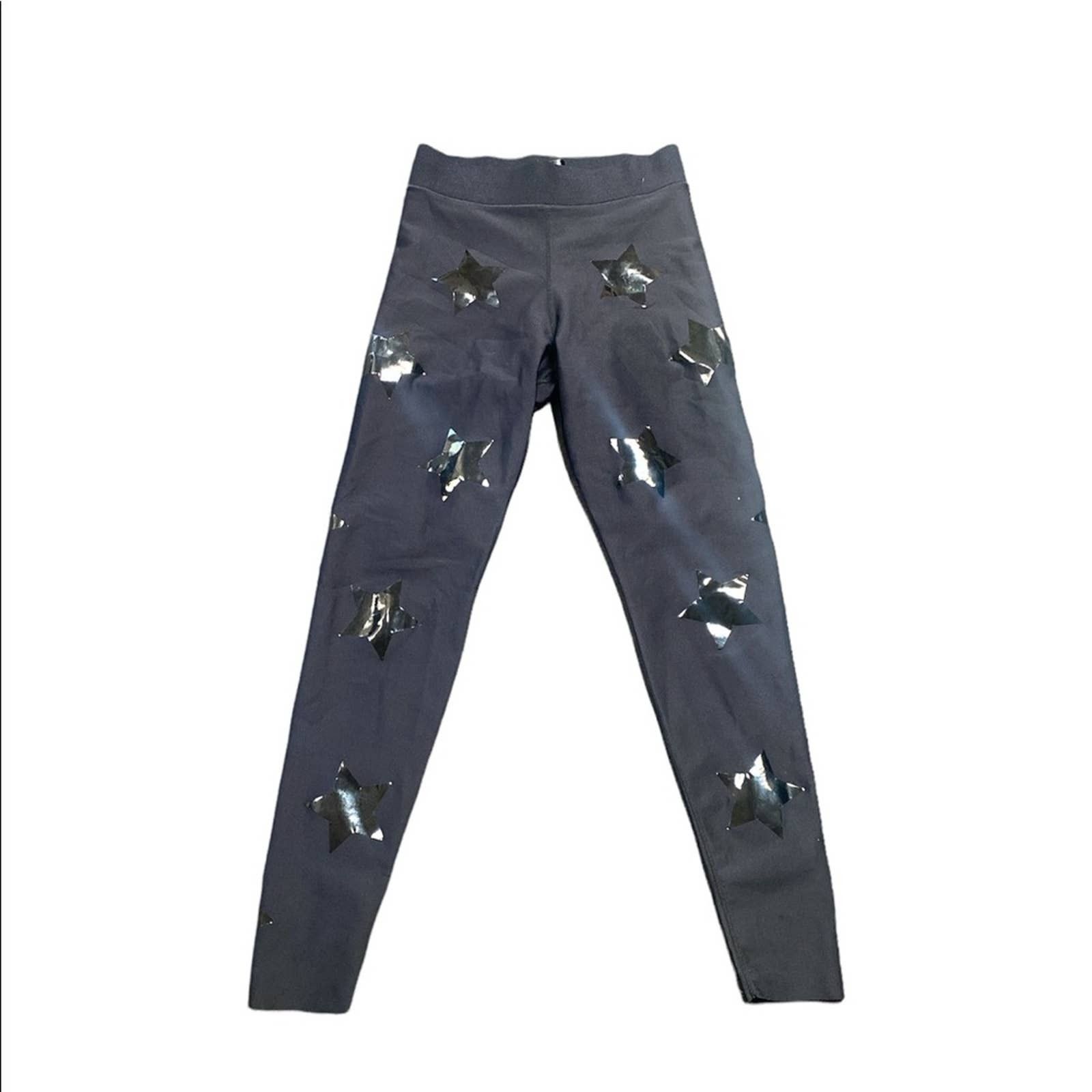 ULTRACOR Lux Knockout Star-Print Ankle Leggings SZ.S