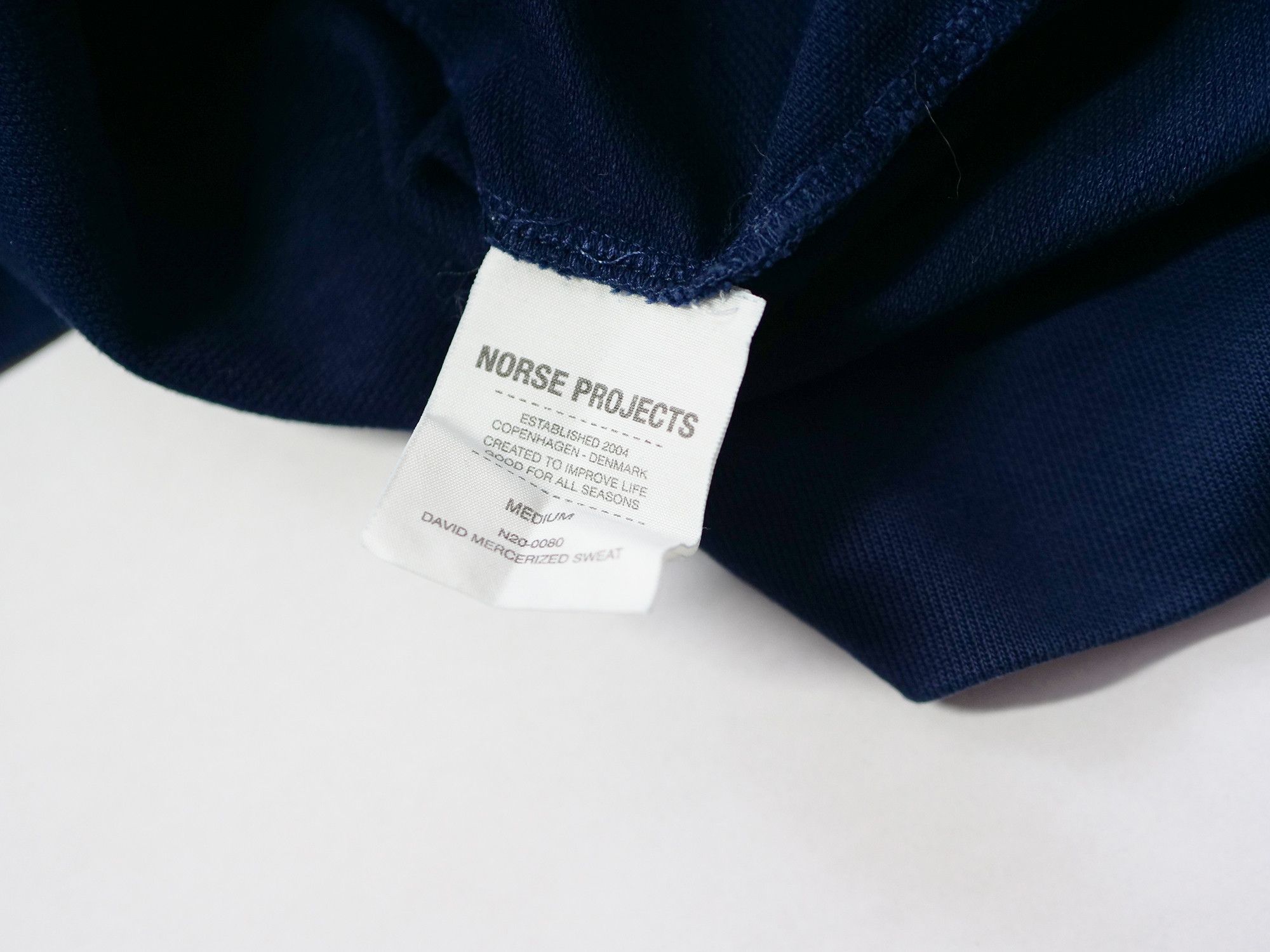 Norse Projects Norse Projects david mercerized sweatshirt Size US M / EU 48-50 / 2 - 4 Thumbnail