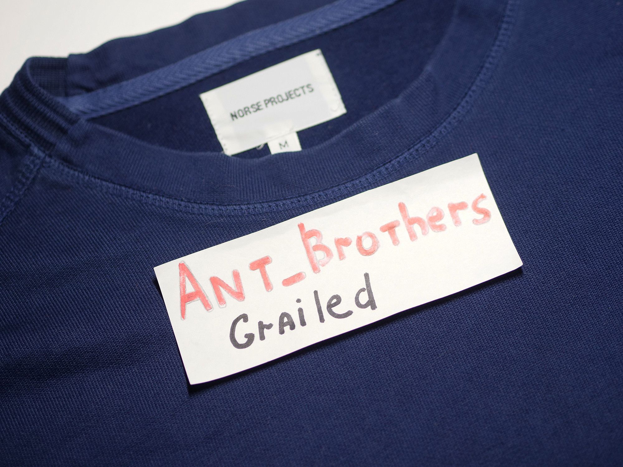 Norse Projects Norse Projects david mercerized sweatshirt Size US M / EU 48-50 / 2 - 7 Thumbnail