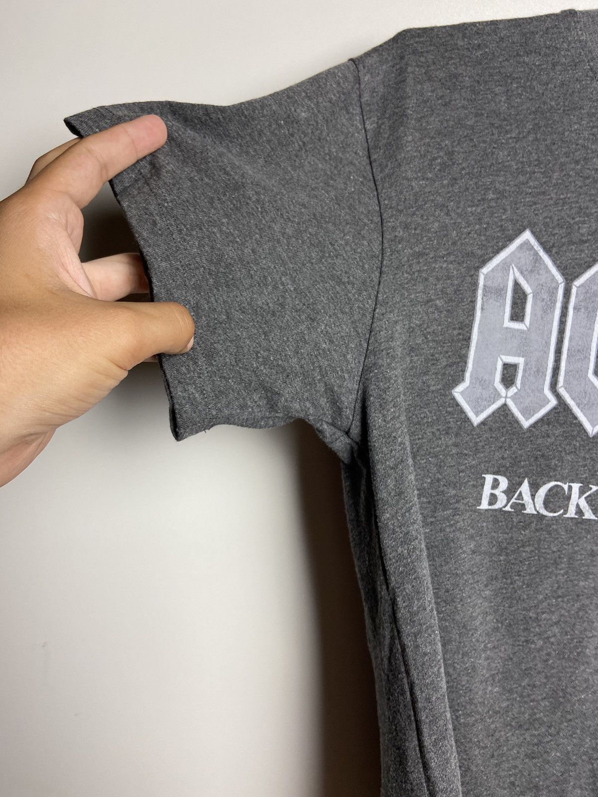 AC/DC × Band Tees AC/DC Back In Black T-Shirt S Size Size US S / EU 44-46 / 1 - 5 Thumbnail