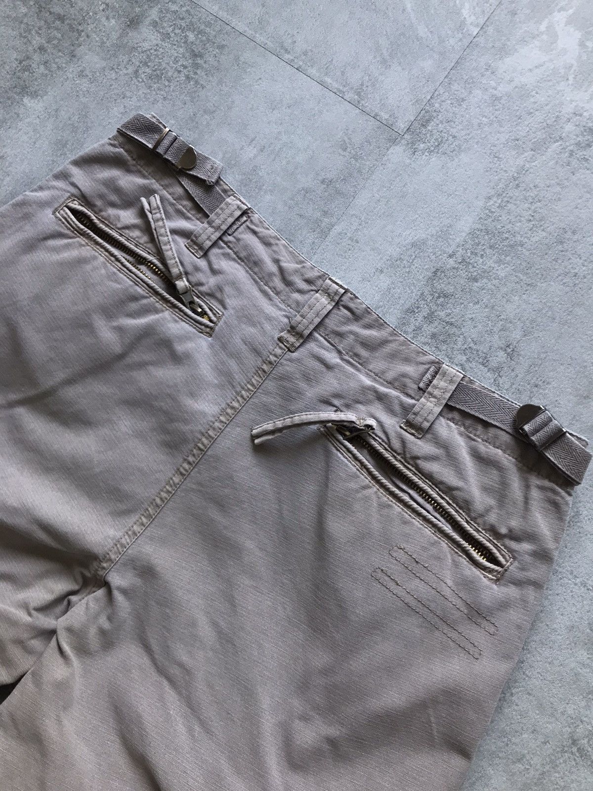 Japanese Brand × Vintage Vintage 90s Y2k multi pocket cargo pants wide leg workwear Size US 32 / EU 48 - 10 Thumbnail