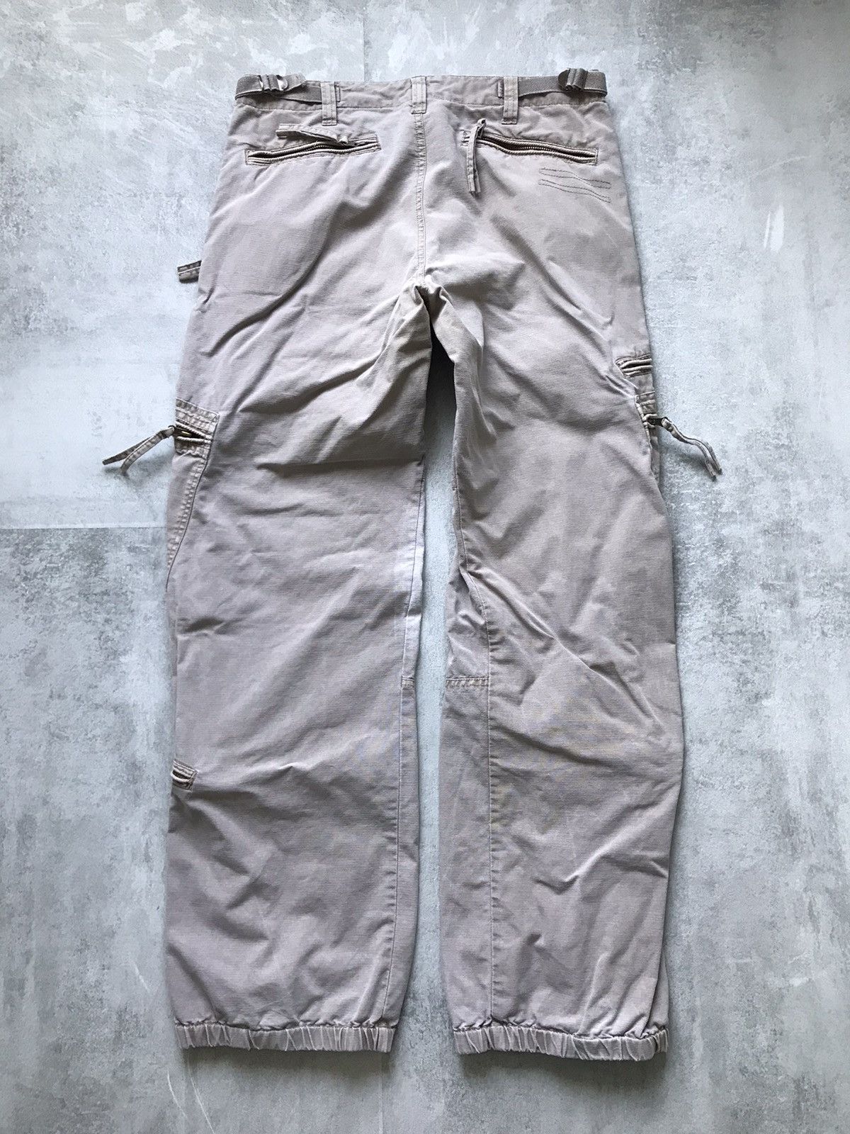 Japanese Brand × Vintage Vintage 90s Y2k multi pocket cargo pants wide leg workwear Size US 32 / EU 48 - 9 Thumbnail