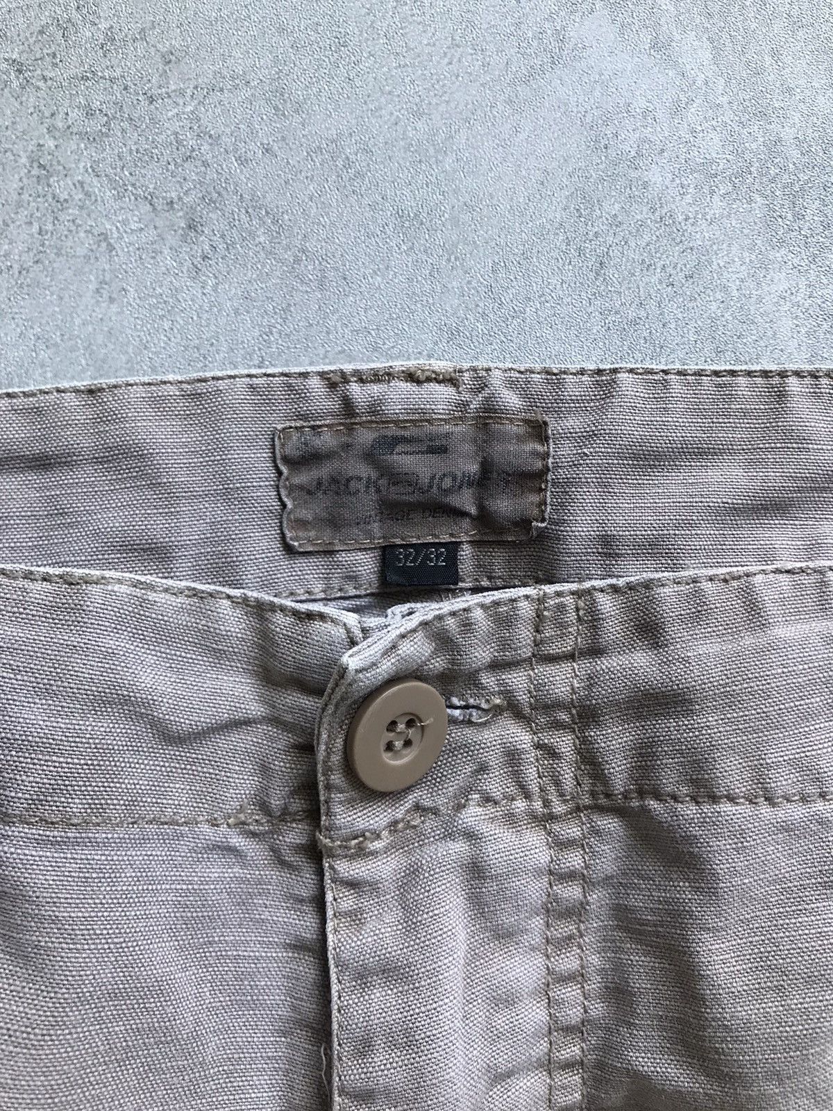 Japanese Brand × Vintage Vintage 90s Y2k multi pocket cargo pants wide leg workwear Size US 32 / EU 48 - 8 Thumbnail
