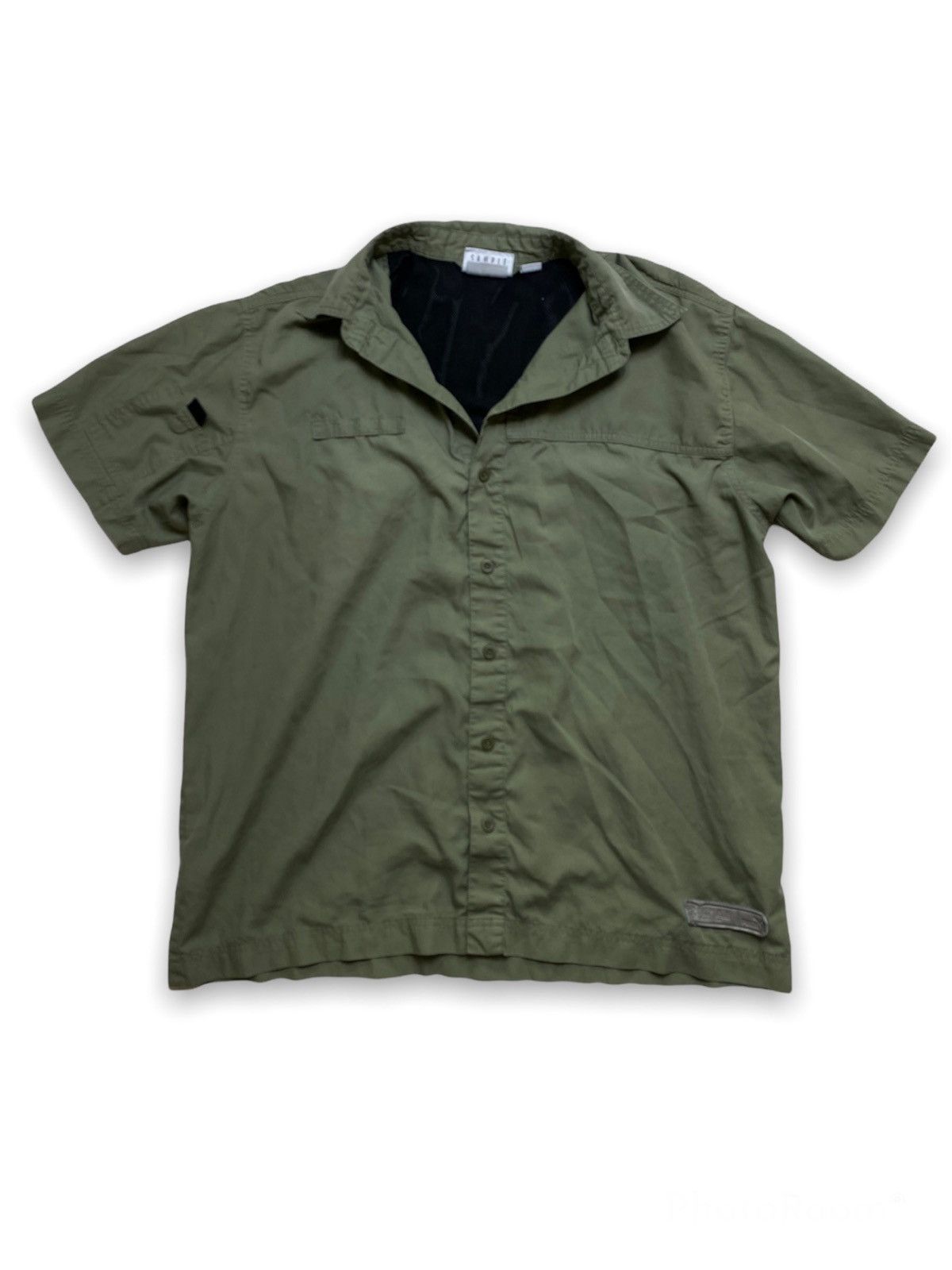 Puma SAMPLE vintage Puma khaki shirt tech wear vibe Travis Scott Size US M / EU 48-50 / 2 - 1 Thumbnail