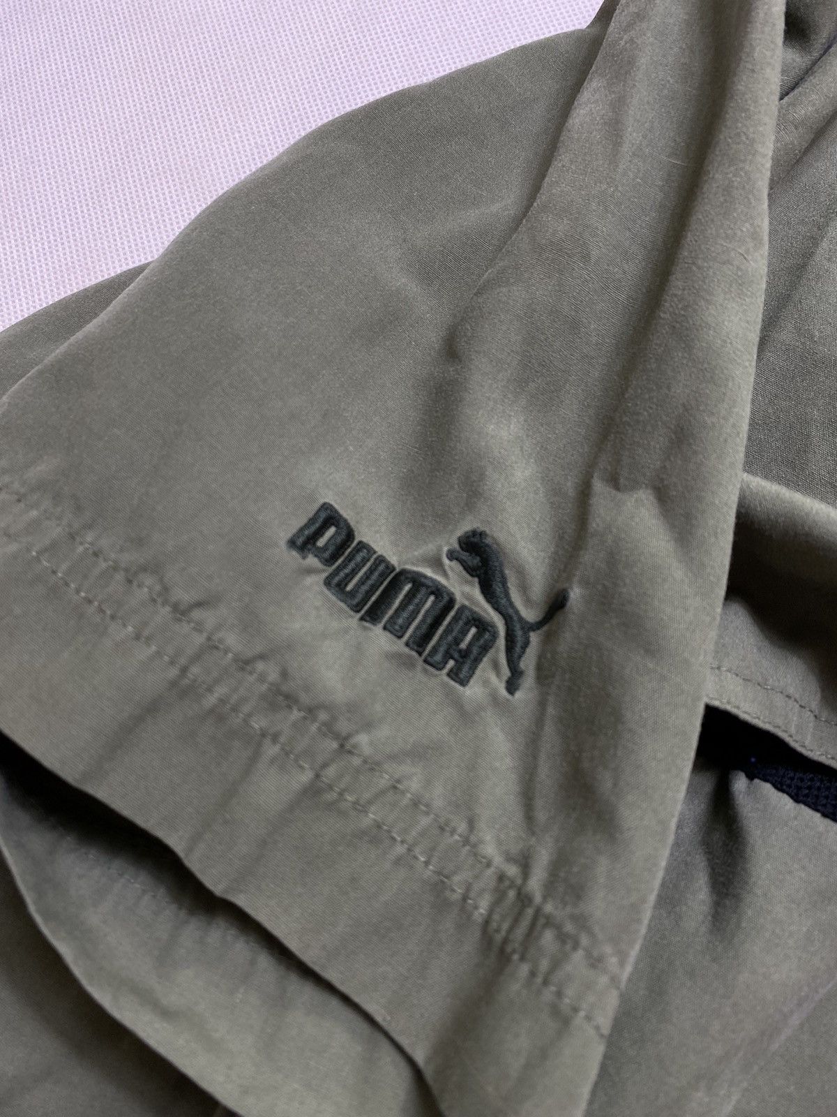 Puma SAMPLE vintage Puma khaki shirt tech wear vibe Travis Scott Size US M / EU 48-50 / 2 - 7 Thumbnail