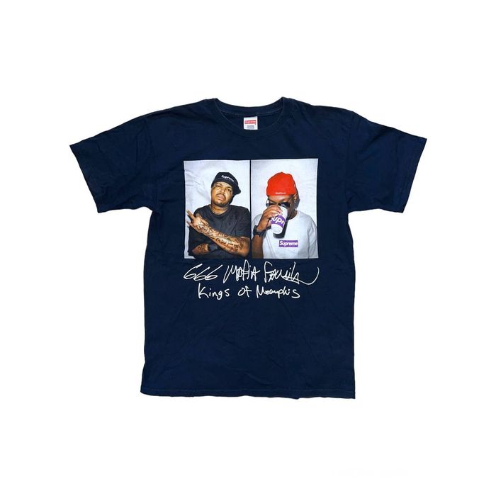 Supreme Supreme Three Six Mafia Photo Tee Grailed