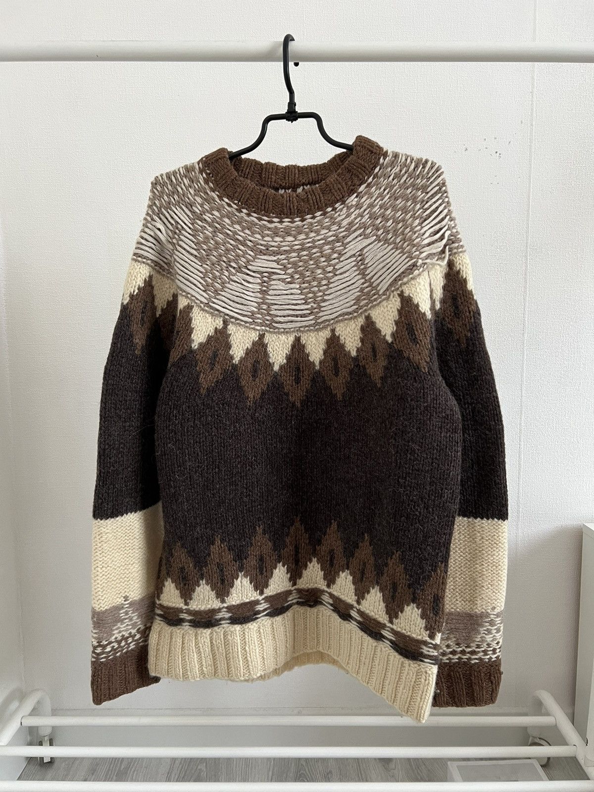H M × Maison Margiela Maison Margiela Knit Sweater Grailed