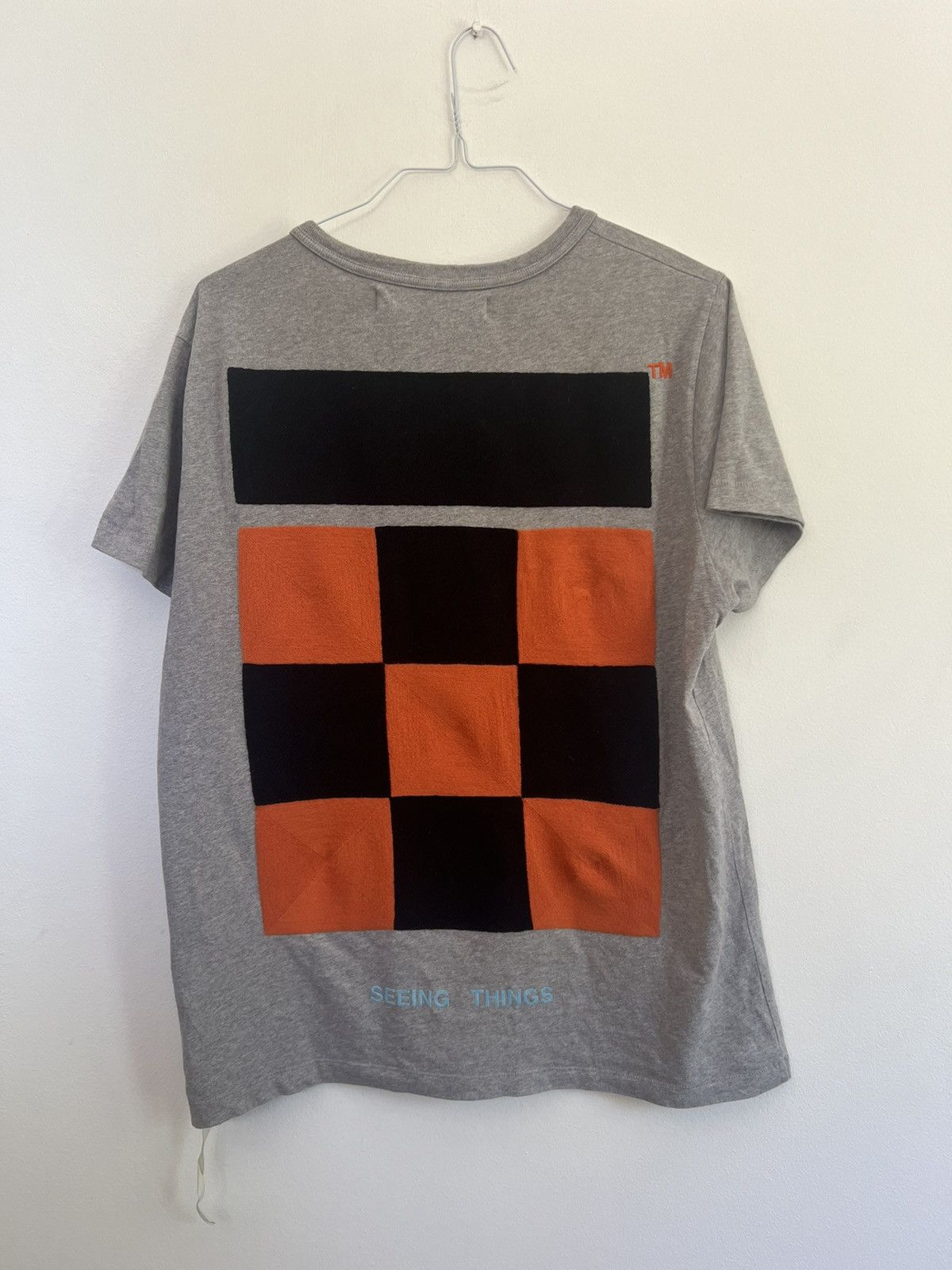 Off-White Off white Seeing things Checker TEE *Limited* Size US M / EU 48-50 / 2 - 6 Thumbnail