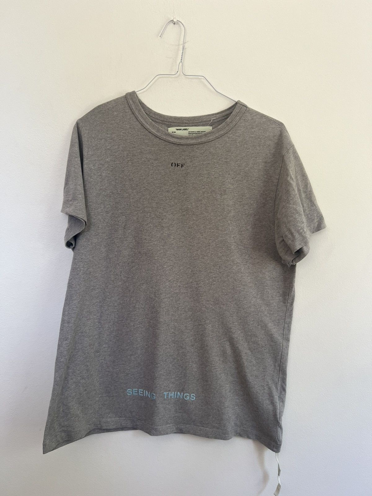 Off-White Off white Seeing things Checker TEE *Limited* Size US M / EU 48-50 / 2 - 3 Thumbnail