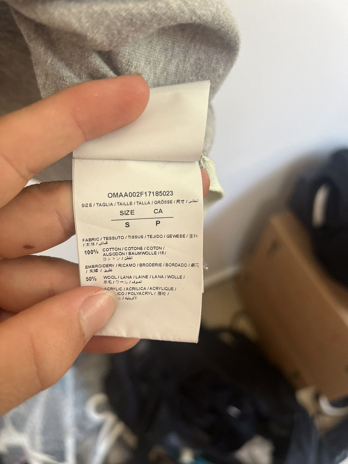 Off-White Off white Seeing things Checker TEE *Limited* Size US M / EU 48-50 / 2 - 12 Thumbnail