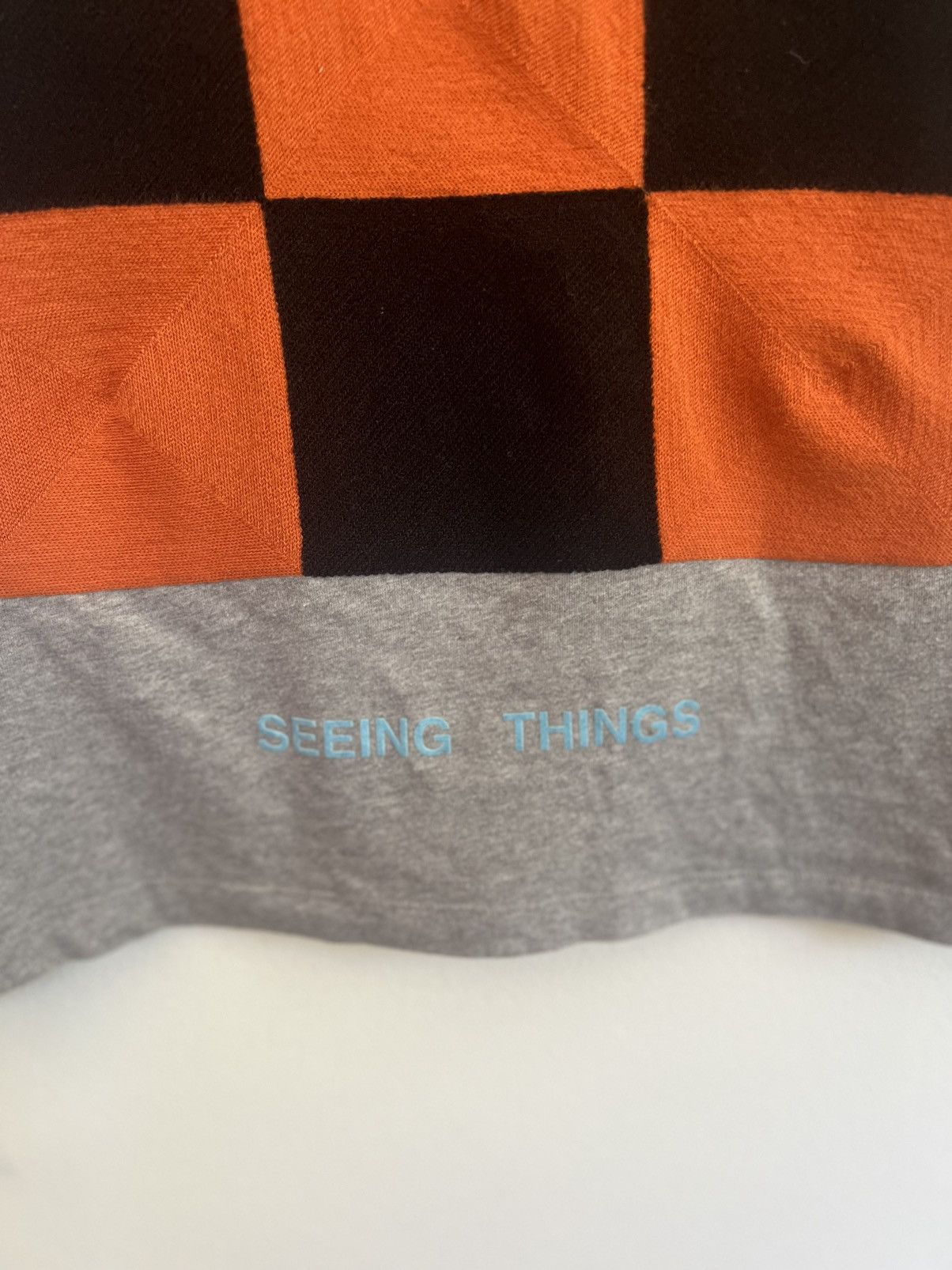 Off-White Off white Seeing things Checker TEE *Limited* Size US M / EU 48-50 / 2 - 8 Thumbnail