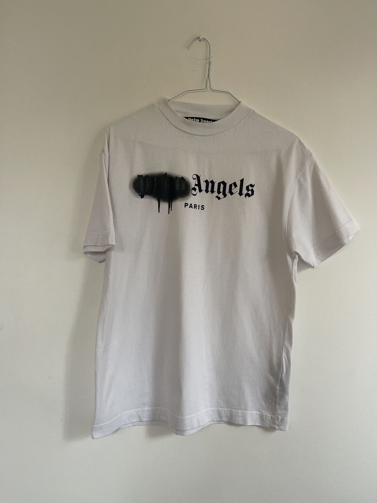 Palm Angels Palm angels sprayed Paris Logo TEE Size US M / EU 48-50 / 2 - 2 Thumbnail