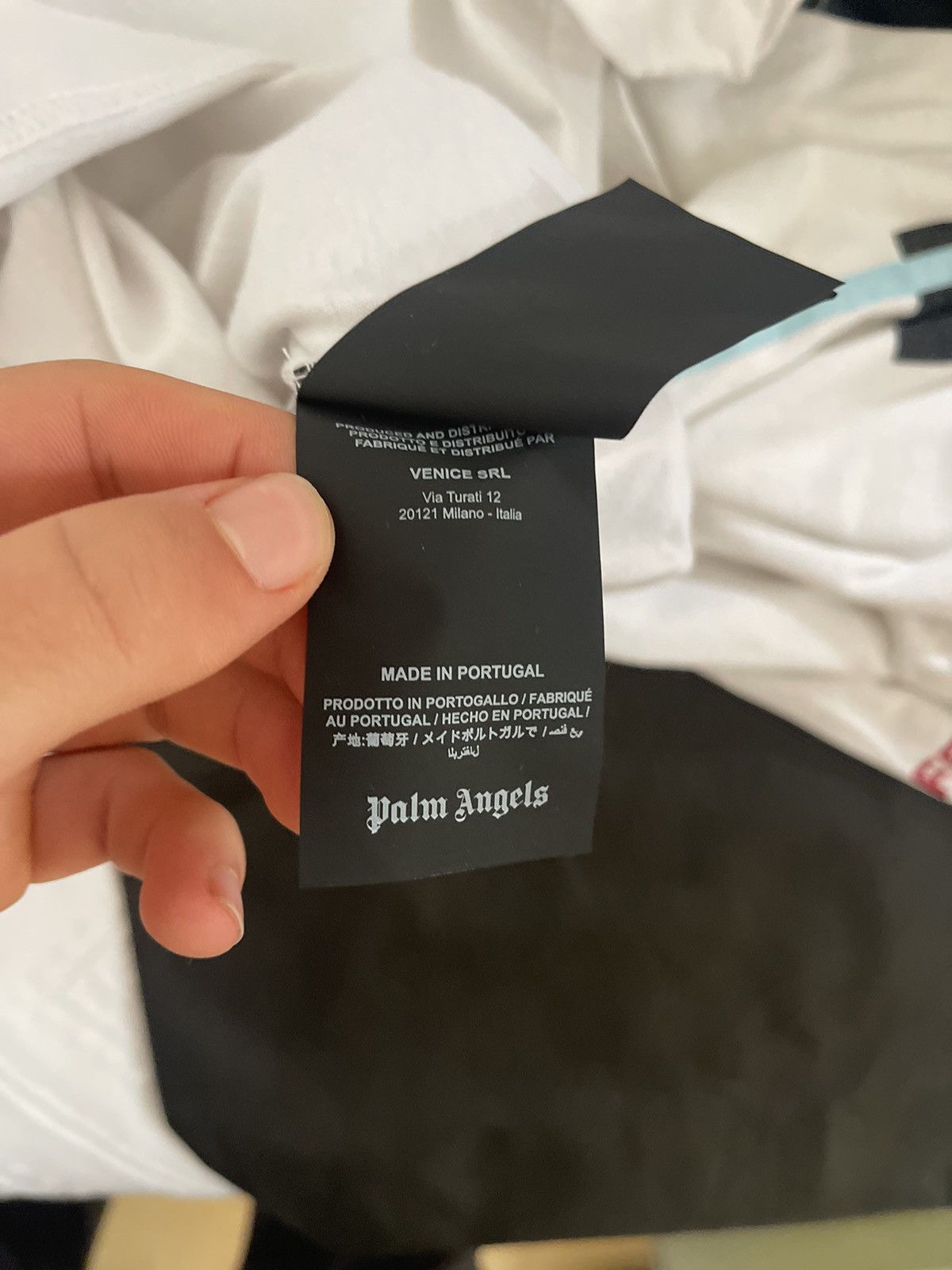 Palm Angels Palm angels sprayed Paris Logo TEE Size US M / EU 48-50 / 2 - 10 Thumbnail