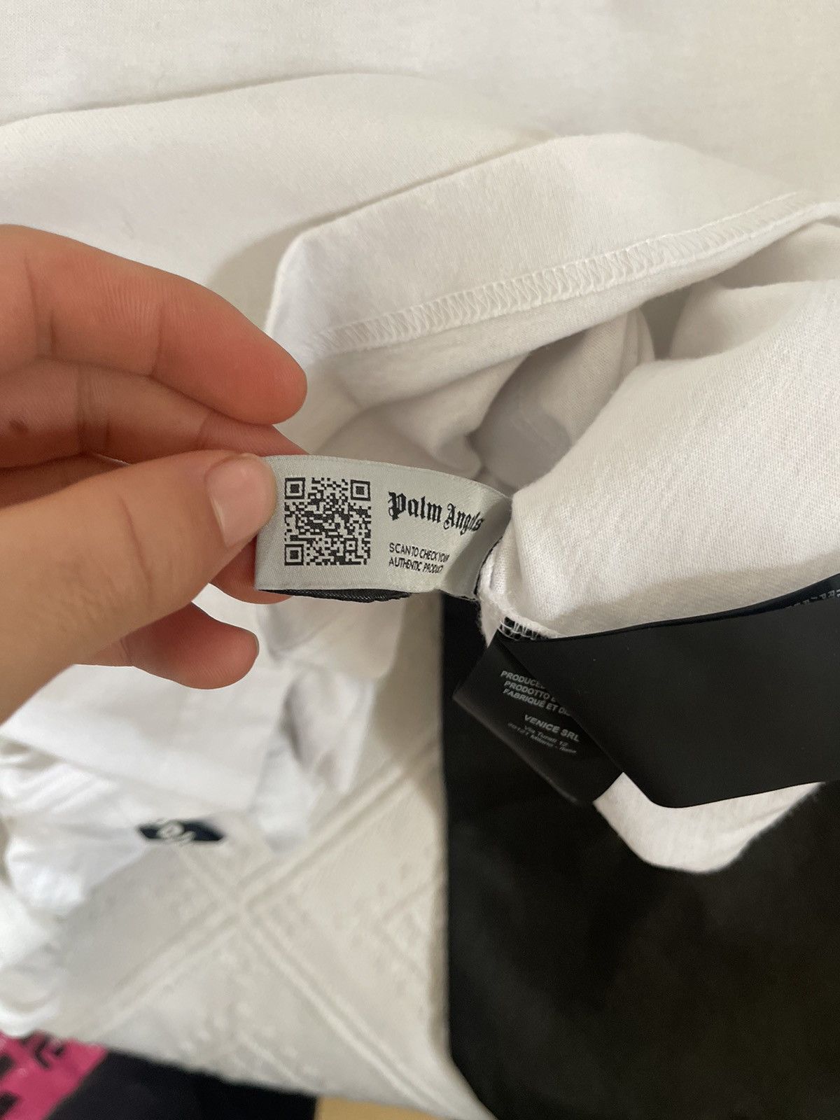 Palm Angels Palm angels sprayed Paris Logo TEE Size US M / EU 48-50 / 2 - 11 Thumbnail