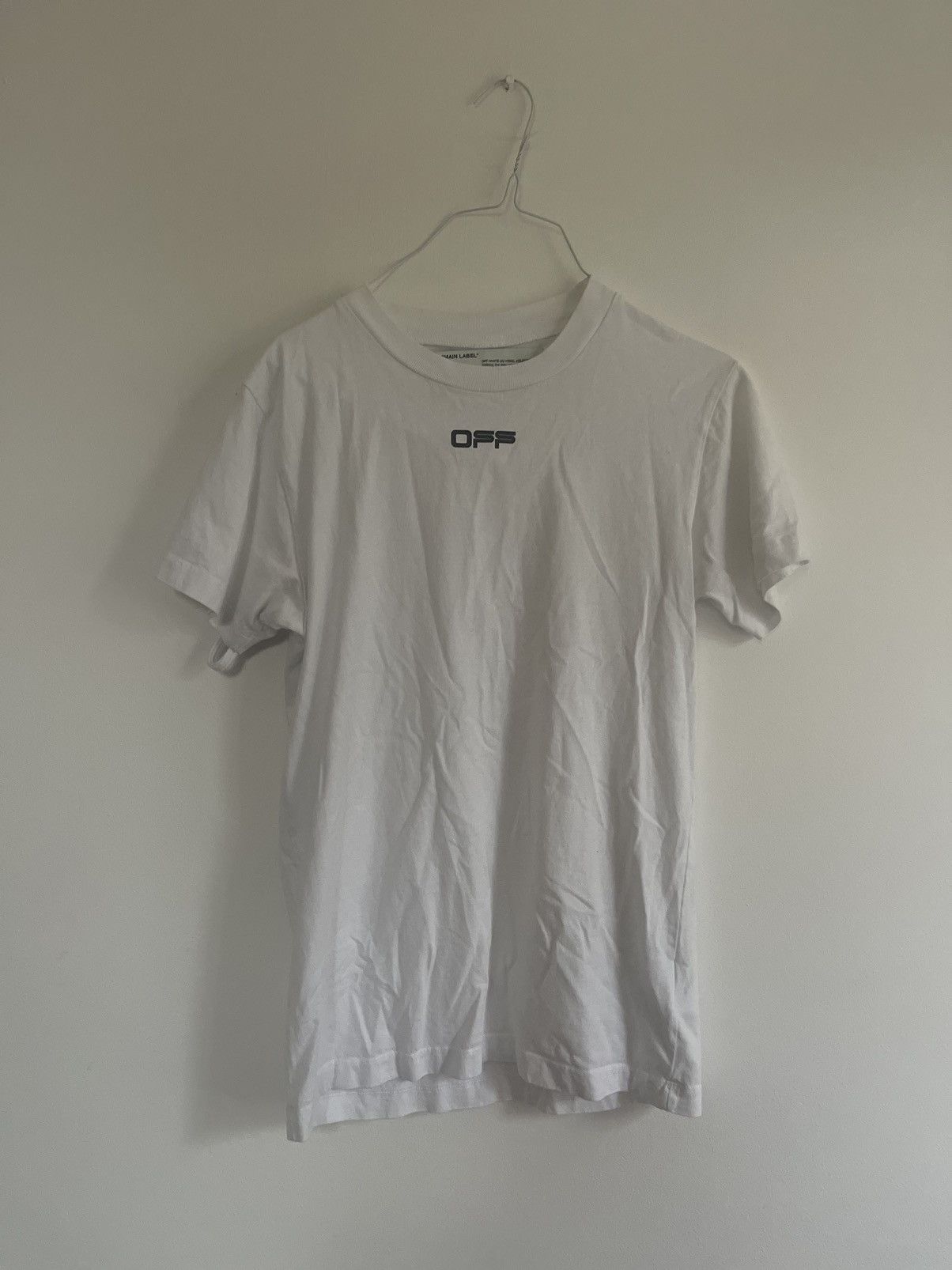 Off-White Off white airport tape TEE Size US S / EU 44-46 / 1 - 7 Thumbnail