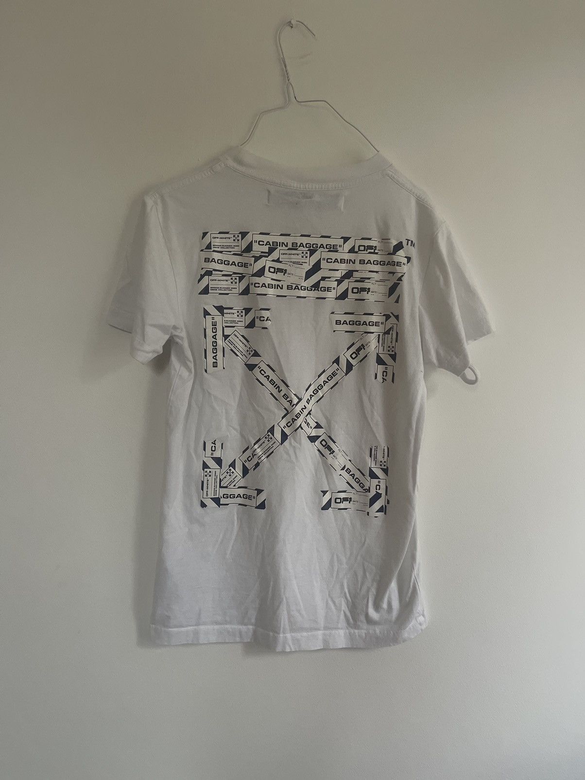 Off-White Off white airport tape TEE Size US S / EU 44-46 / 1 - 3 Thumbnail