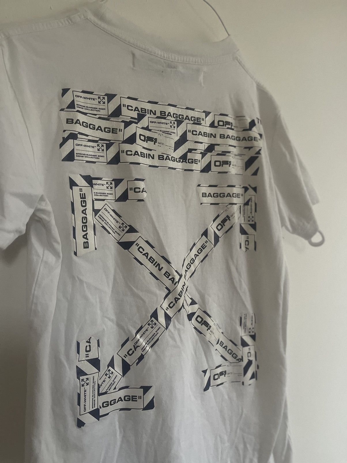 Off-White Off white airport tape TEE Size US S / EU 44-46 / 1 - 6 Thumbnail