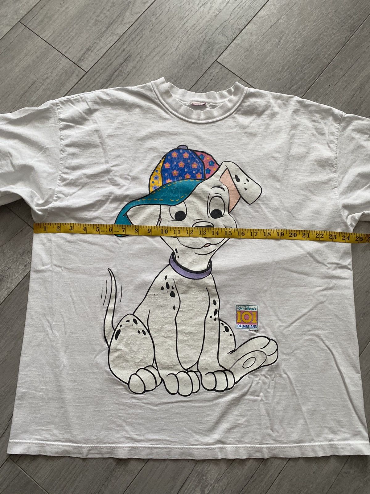 Disney × Vintage Vintage 90’s 101 Dalmatian Big Print PromoT-Shirt Size US XL / EU 56 / 4 - 10 Thumbnail