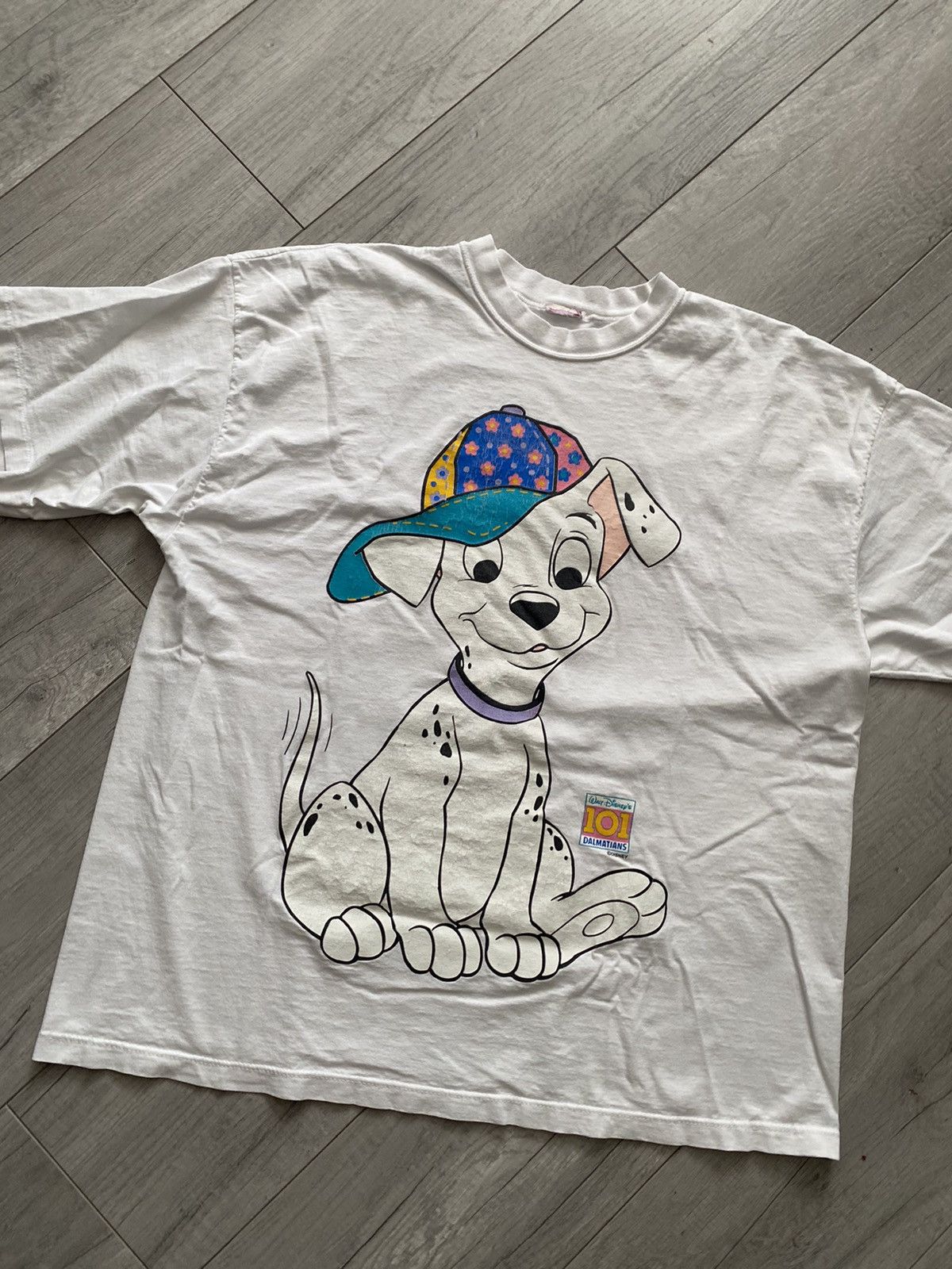 Disney × Vintage Vintage 90’s 101 Dalmatian Big Print PromoT-Shirt Size US XL / EU 56 / 4 - 1 Thumbnail